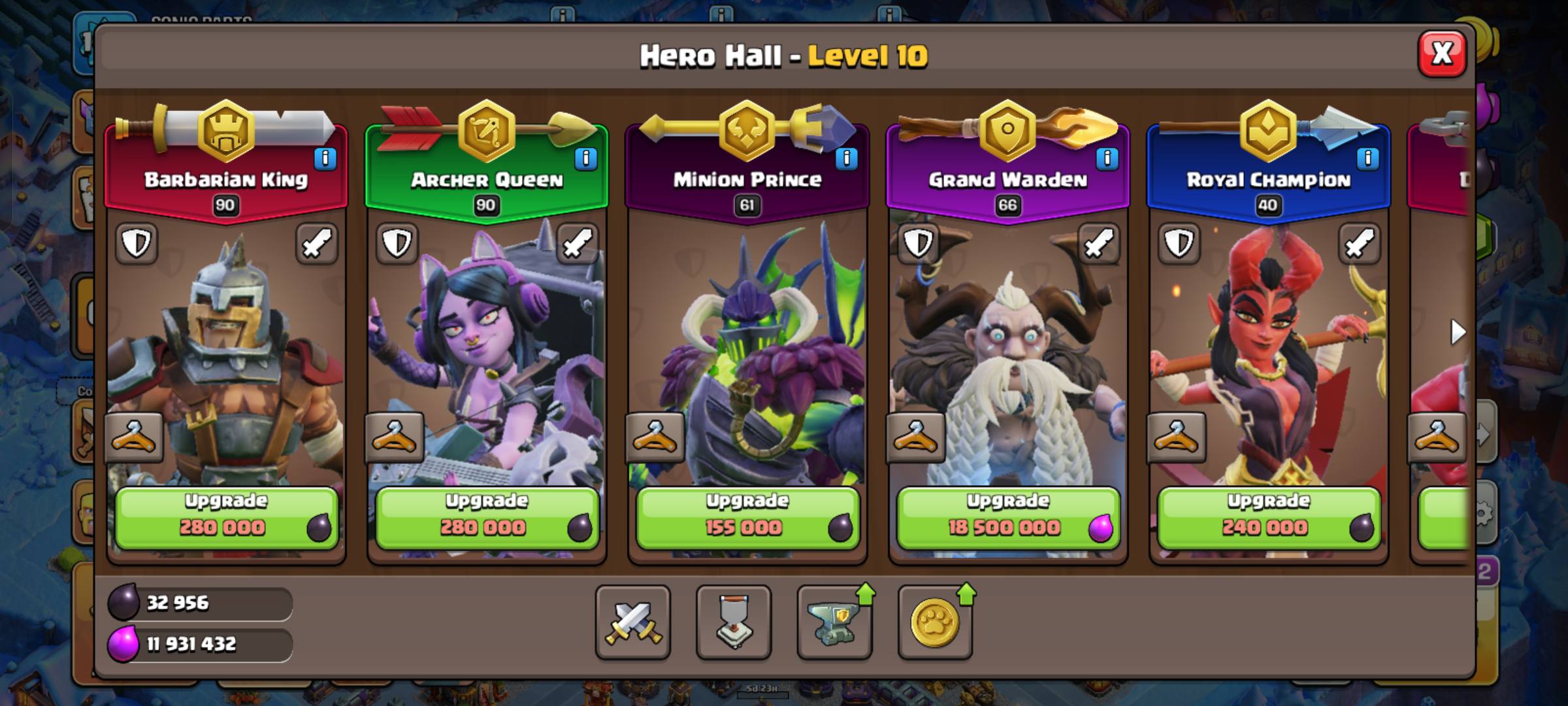 Town hall 15 max id on sell #9G980RPL2
