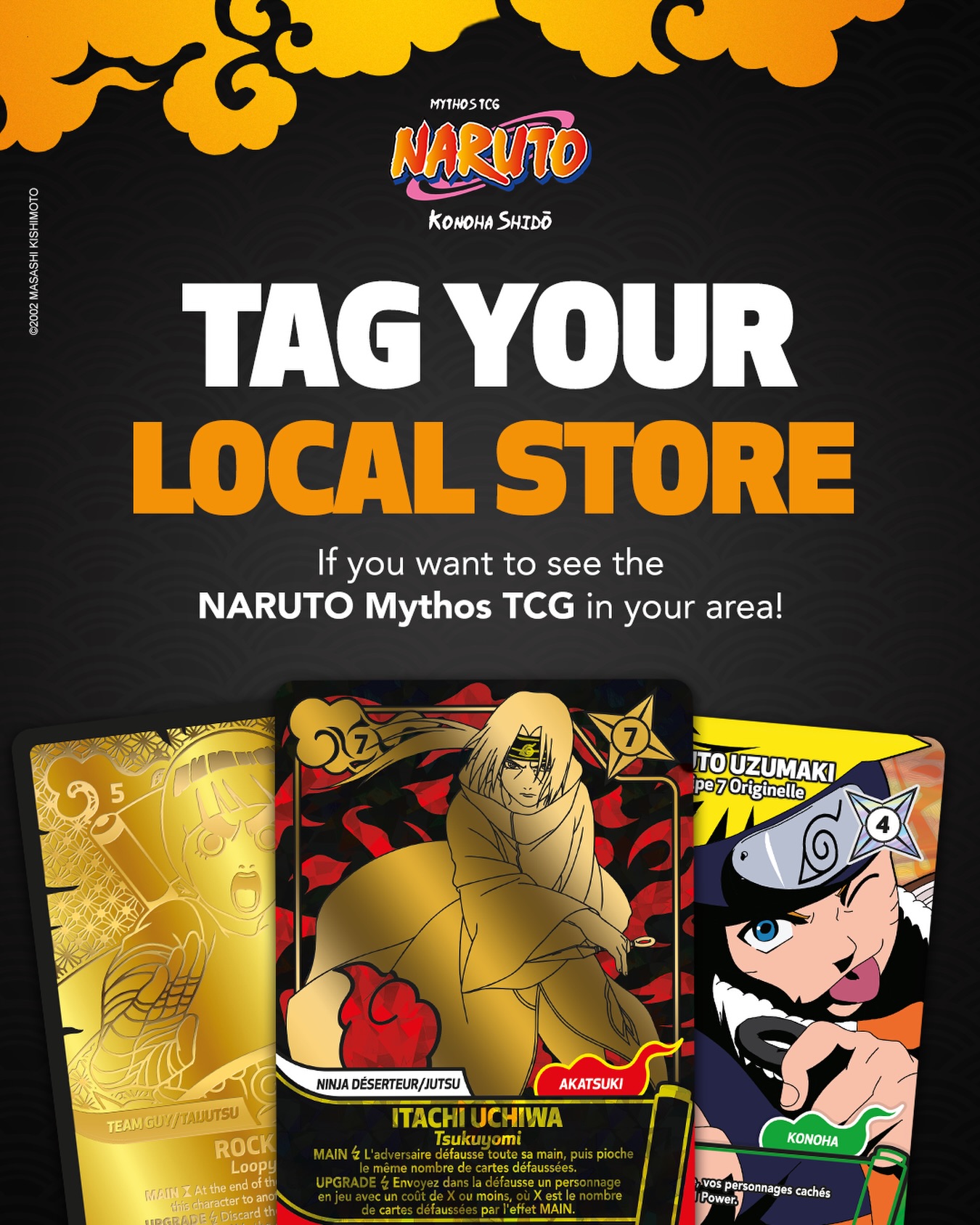 ARE YOU READY TO PLAY? 💥 Come experience NARUTO Mythos TCG live