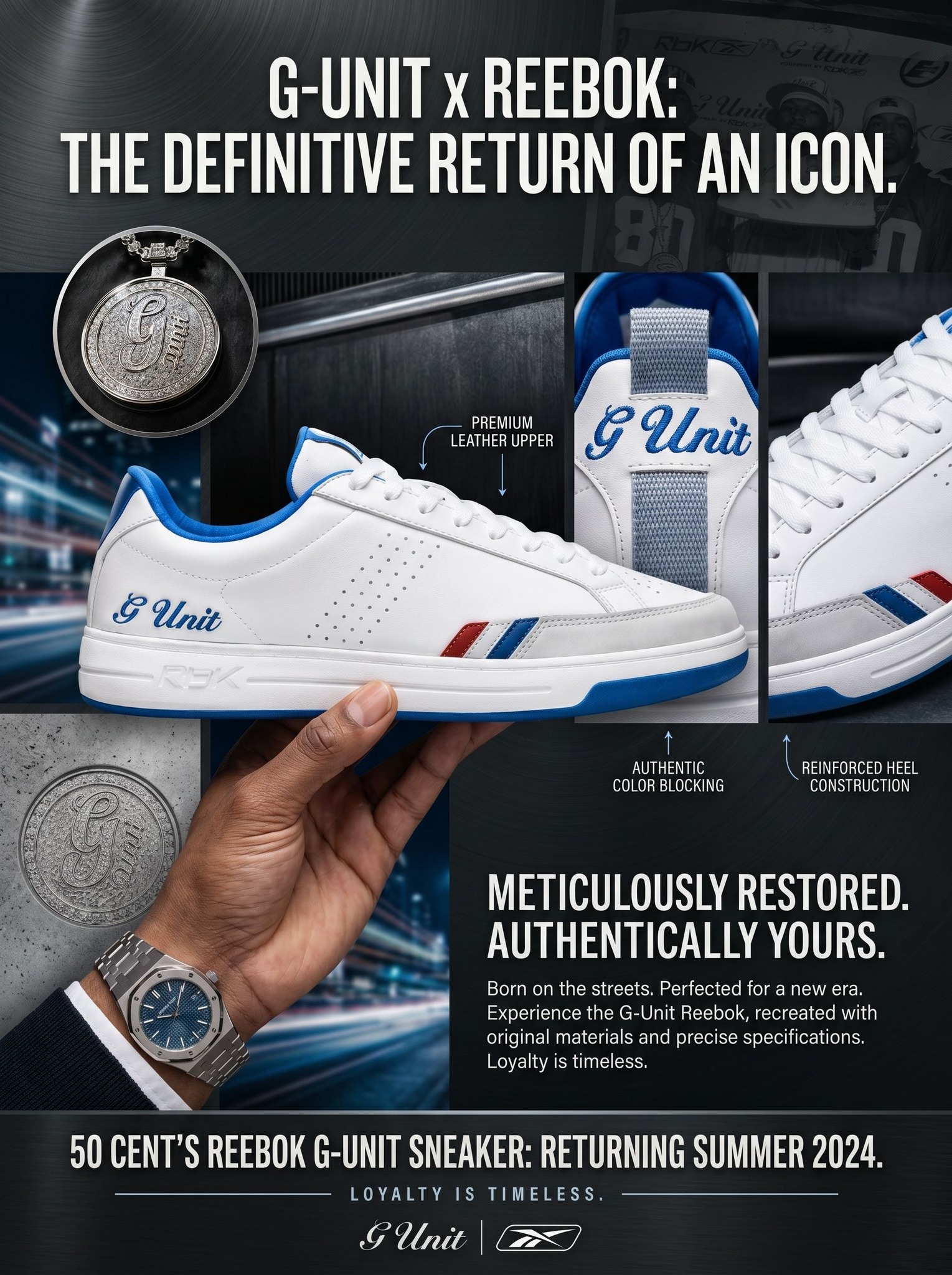 BREAKING: The Reebok G-Unit sneakers are expected to return in 