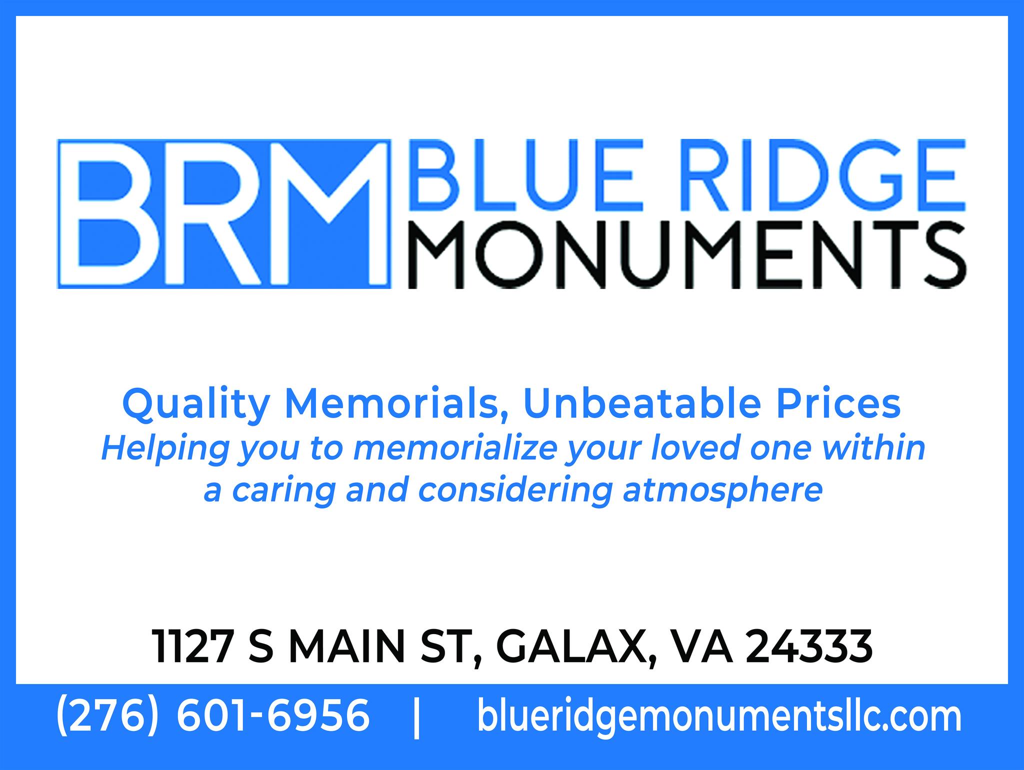 🗿 Sponsor Spotlight: Blue Ridge... - Downtown Galax Grows | Facebook