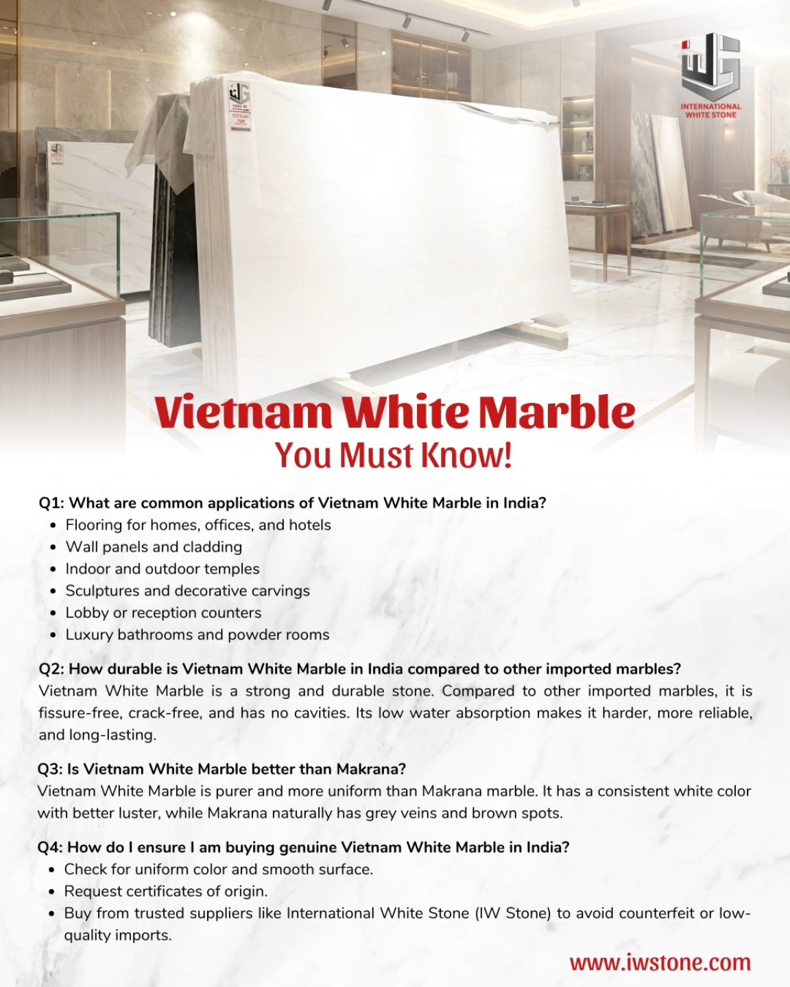 International White Stone | Ajmer