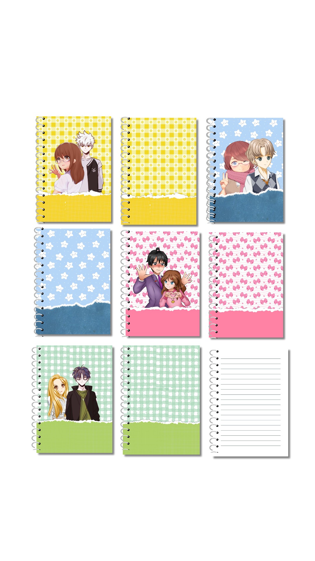 EizeiDigitals - 💕 Cute Anime Notebook Cover with Pages 💕 For every ...