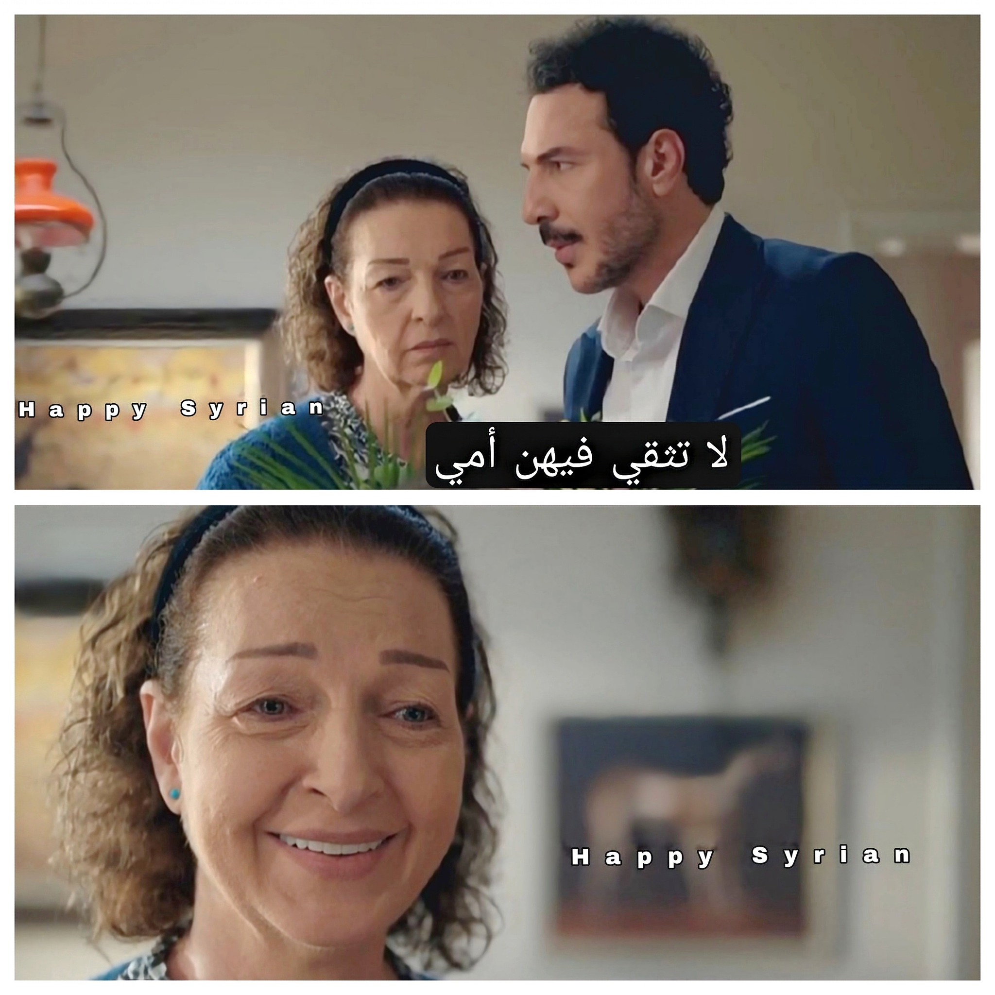Happy - لأول مرة مسلسل معـ.ـرب ما بمطوا بالقصة ، خلص حكي ما بدنا نكتر ...