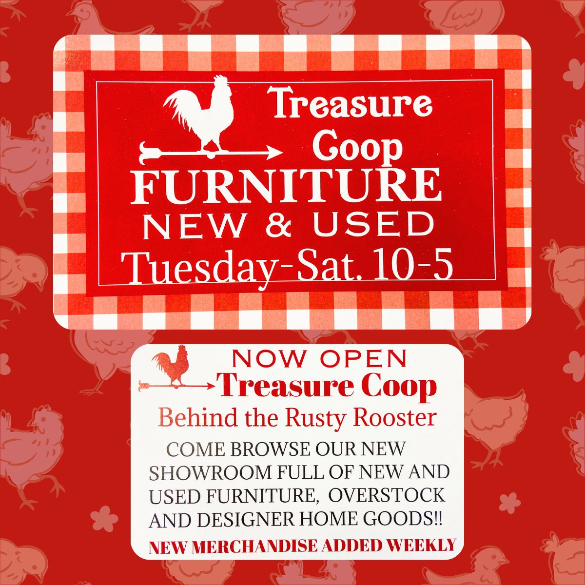 THE TREASURE... - Rusty Rooster Flea Market & Treasure Coop | Facebook