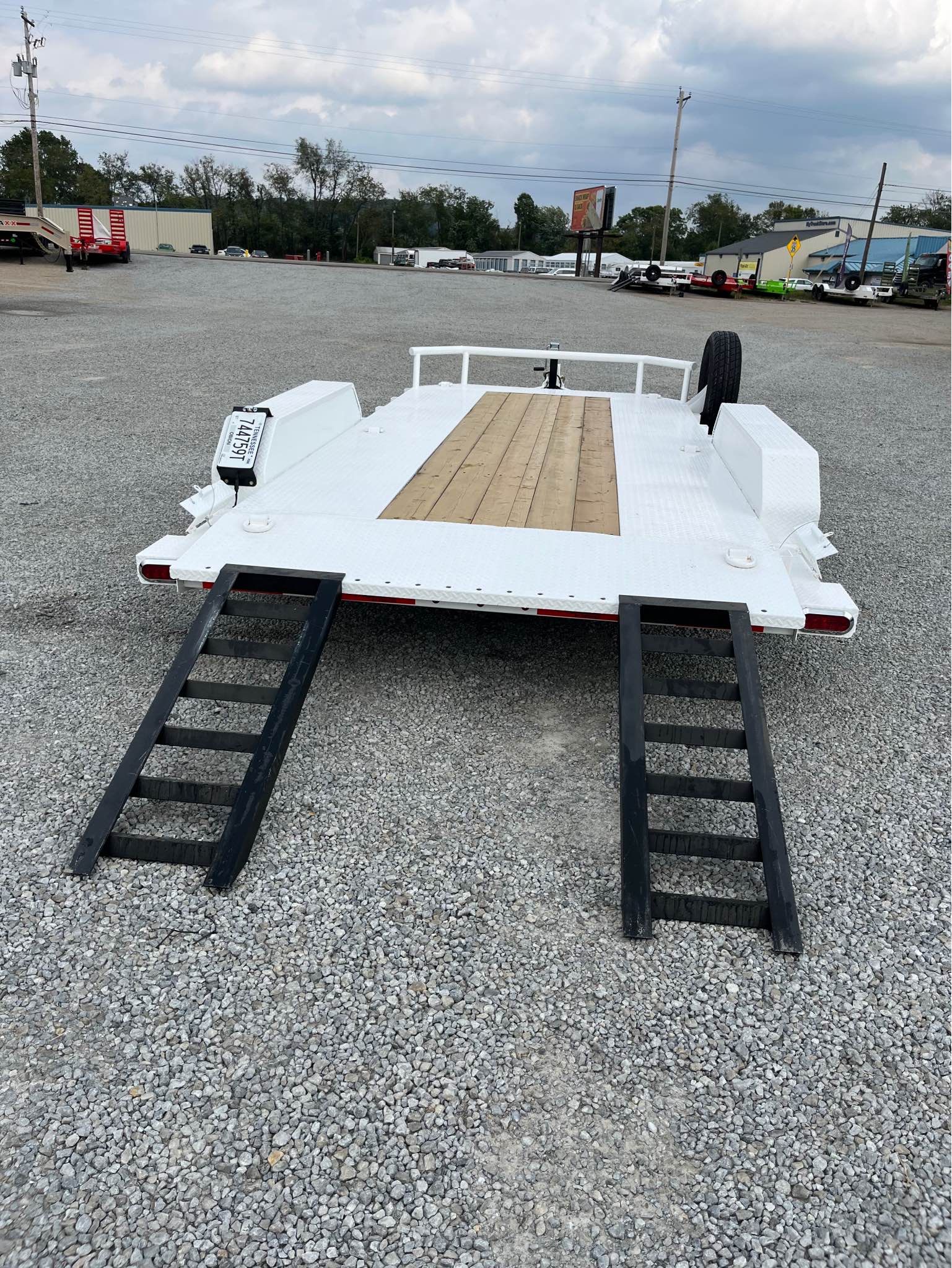 2025 7x16 Toy Hauler Trailer Pull out Ramps 3500 lb axles