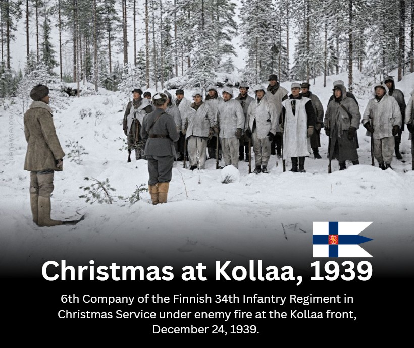 We - Christmas at Kollaa, 1939 On December 24, 1939, at the frozen ...