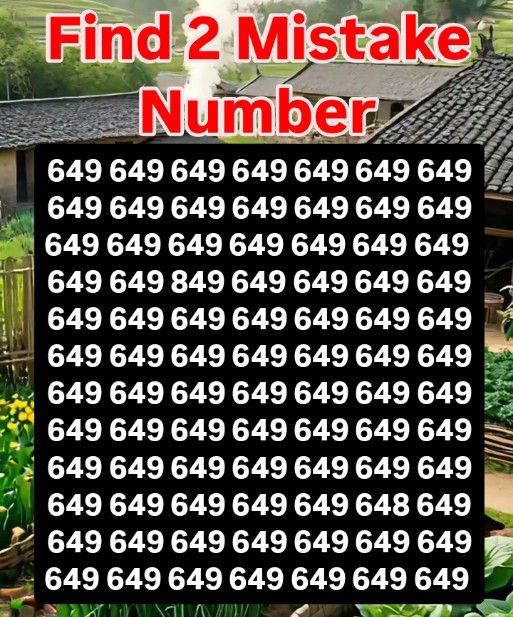 Manish - Find 2 Mistake number 🤔🤔. | Facebook