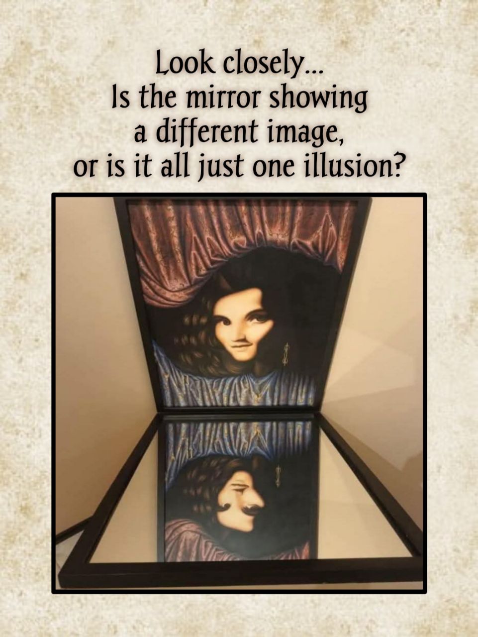 Curious - Rotate your phone - I thought the bottom picture was just a ...