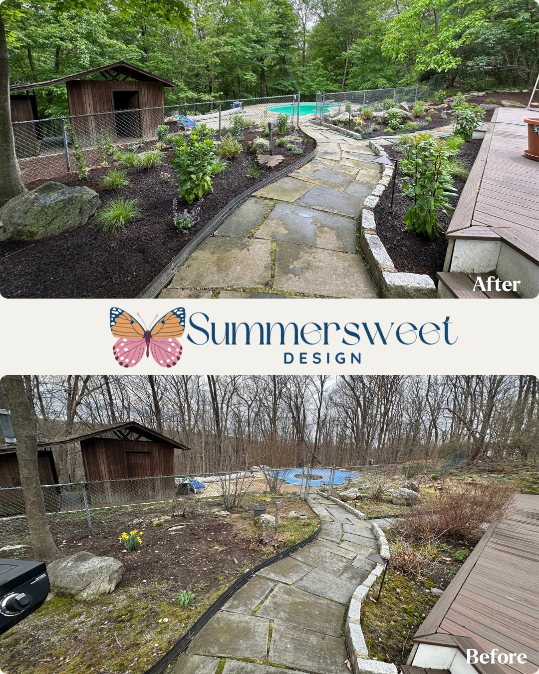 Summersweet - 🌸 Makeover Monday: A Path with Purpose 🌸 When our client ...
