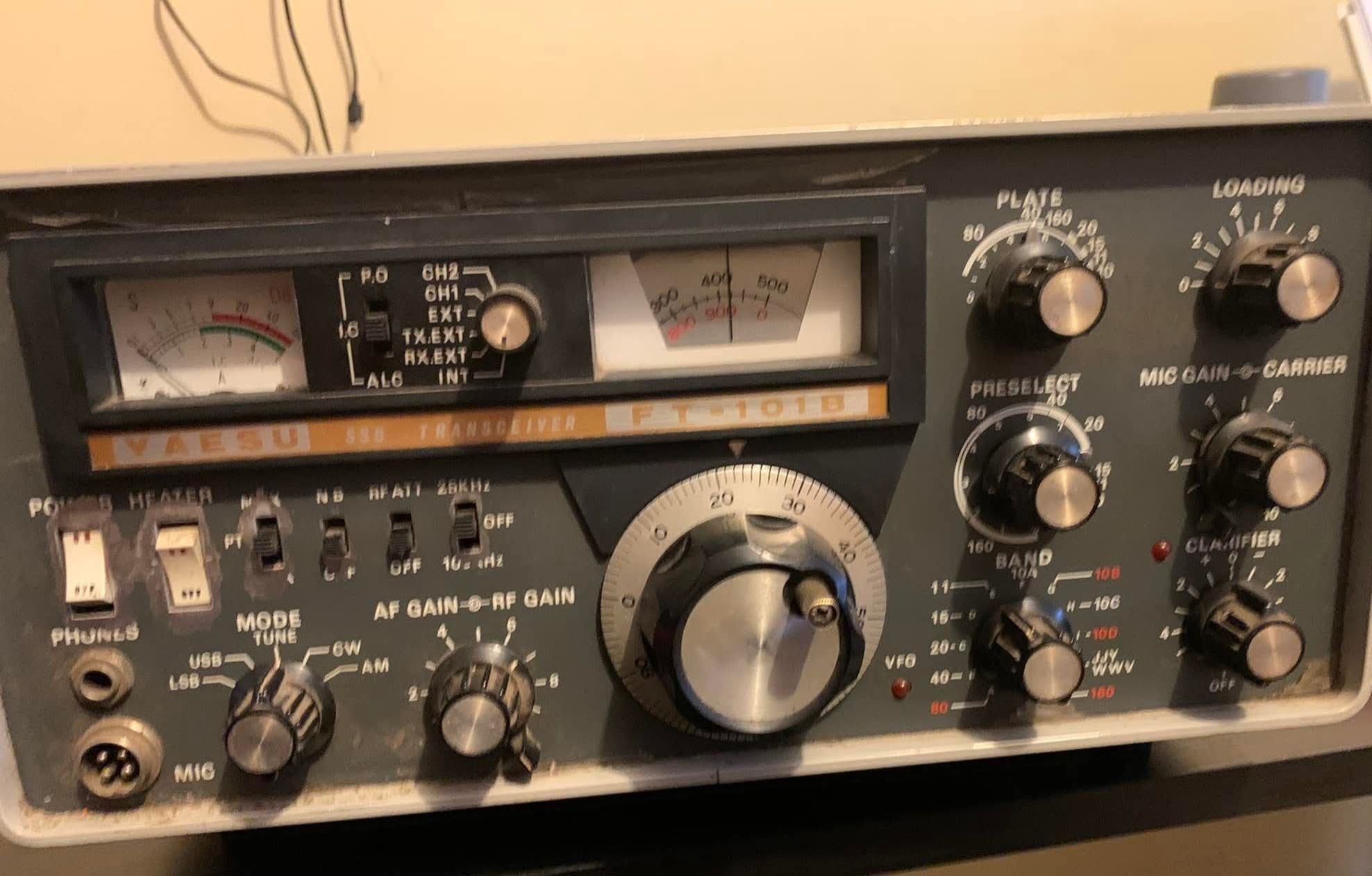 Wish me luck! I just pulled my Yaesu FT-100D out of mothballs. I'm