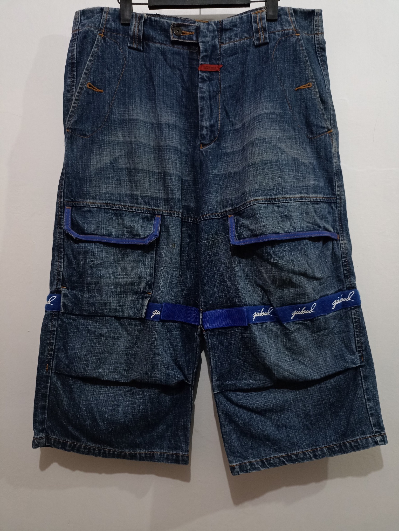 Marithe + Francois Girbaud Denim Long Jorts