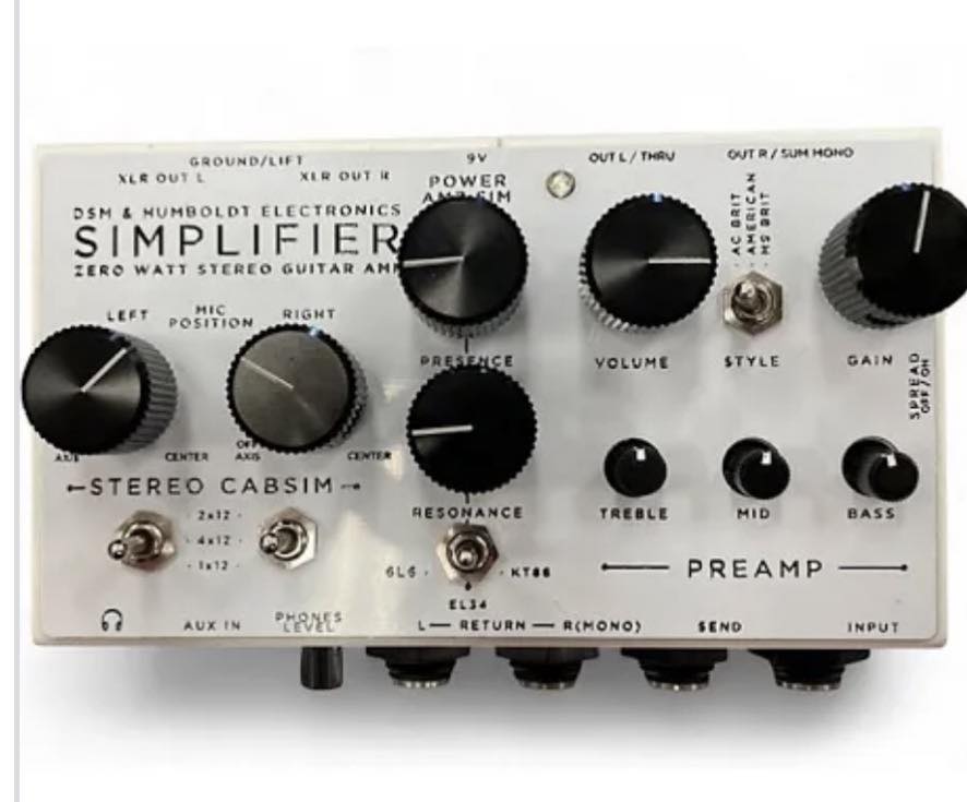 DSM & Humboldt Simplifier クローン Thoughts on simplifier clone pedal?