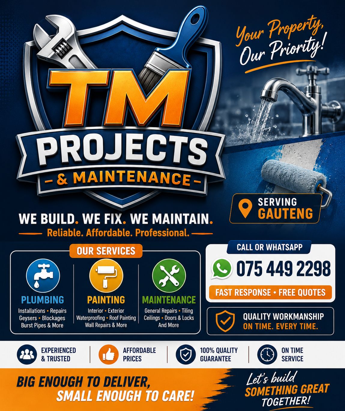 TM Projects & Maintenance Services | Johannesburg