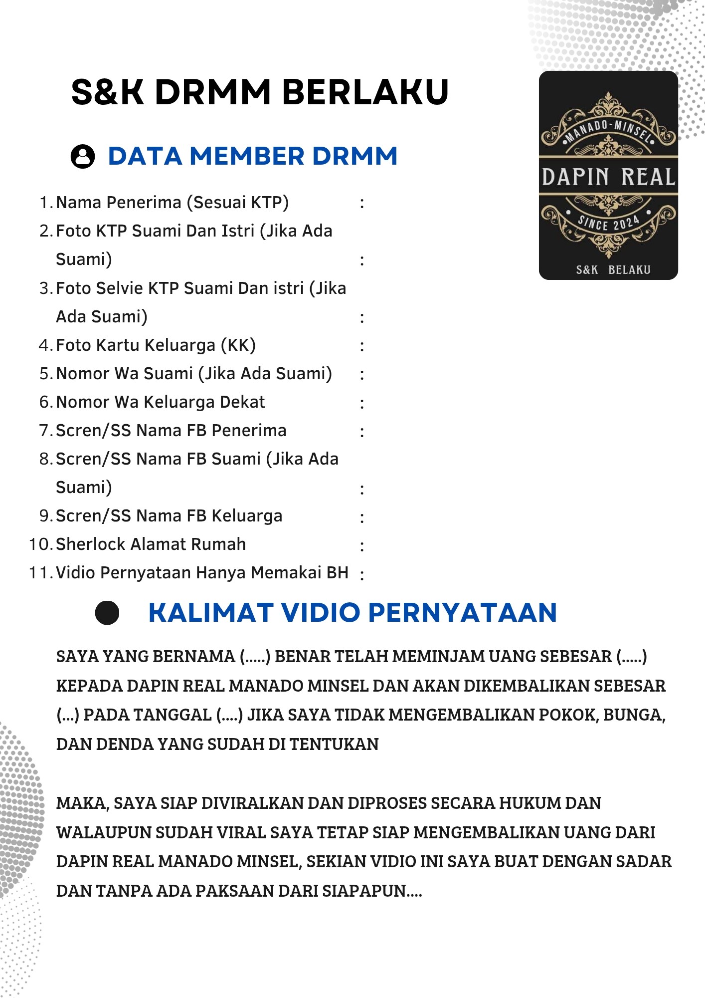 Dapin Real Manado Minsel