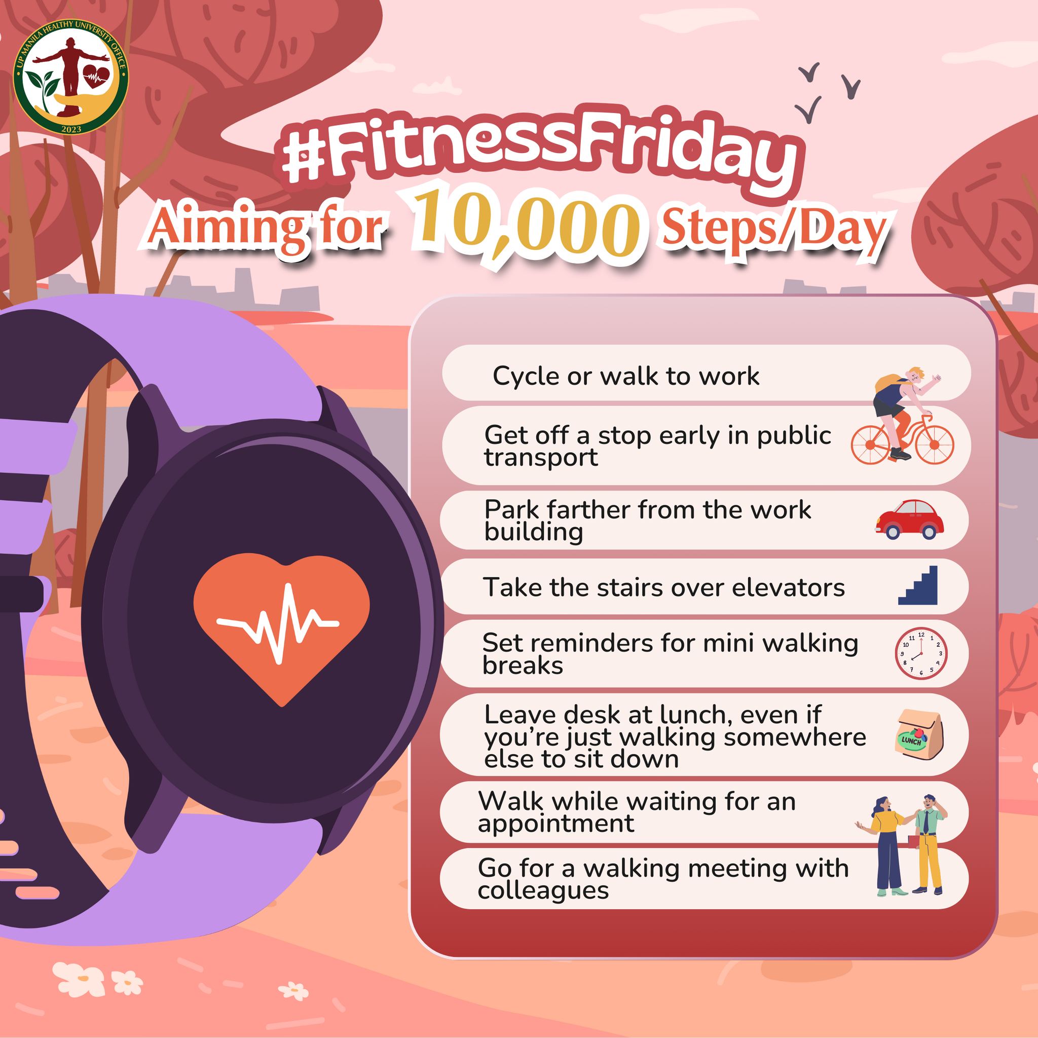 UP - Did you know that hitting 10,000 steps a day can do wonders for ...