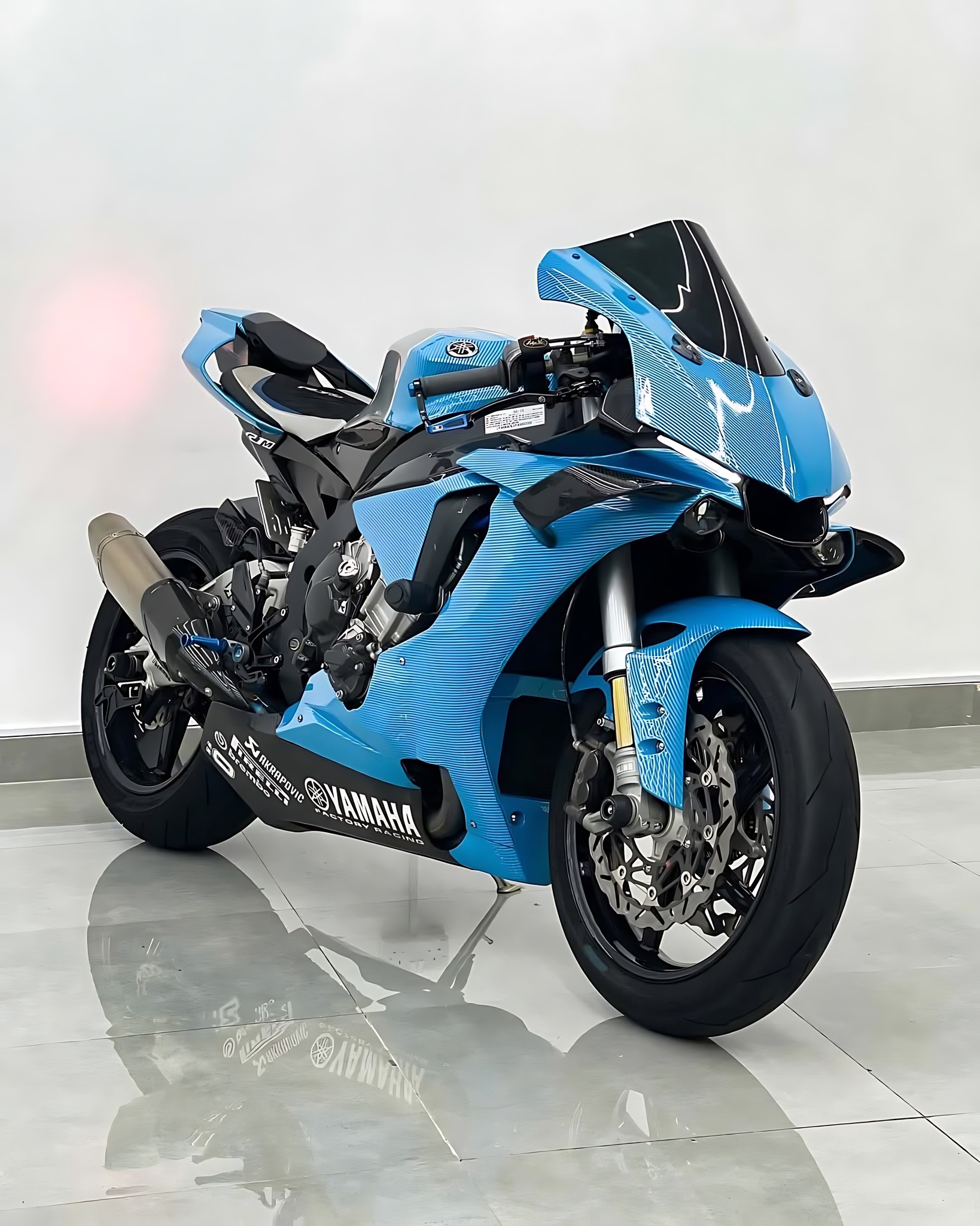 See the Blu is Fast Motorcycles, Yamaha's racing machines that