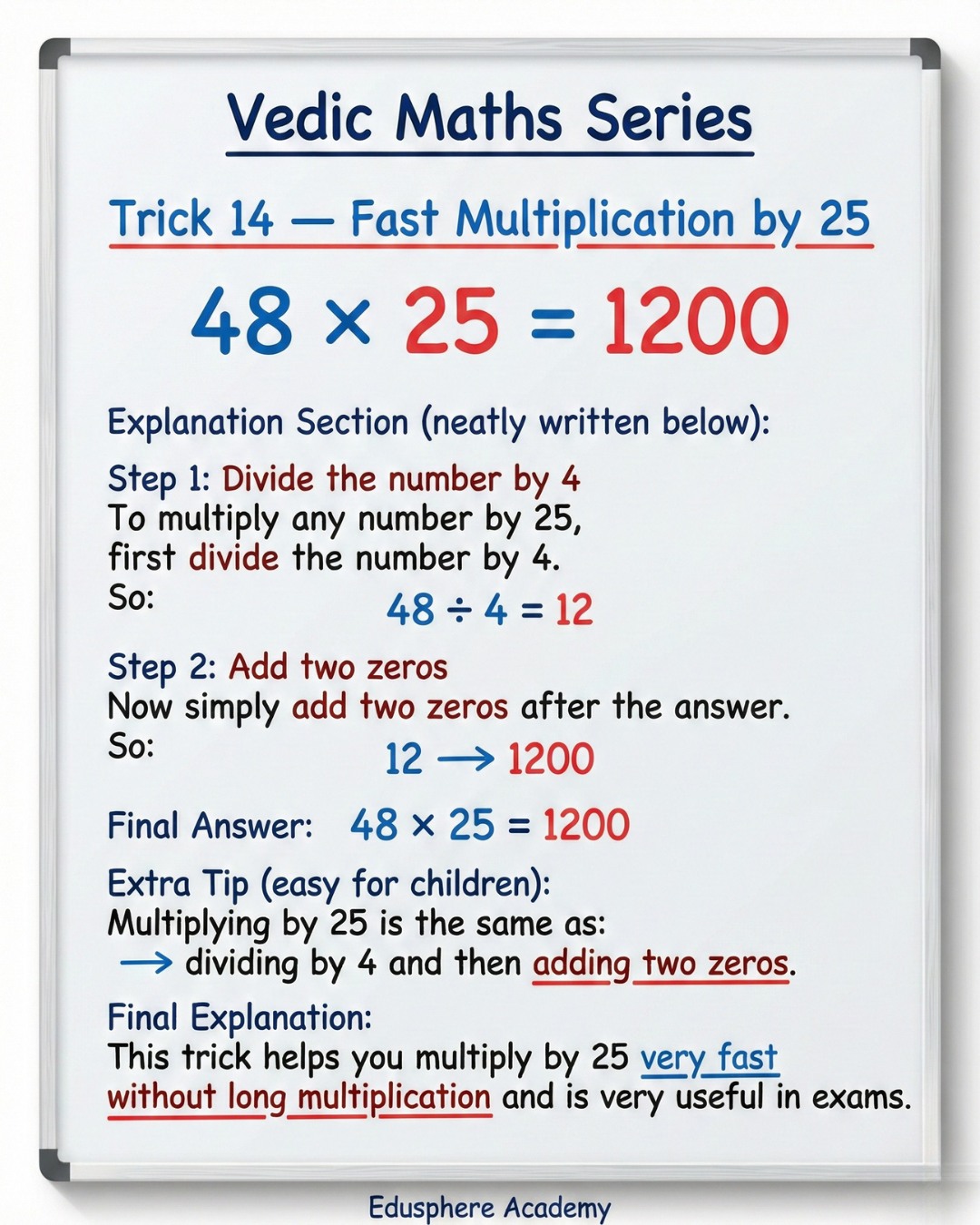 Divide and multiply Any Number by 5, 25, 125, or 625 in Seconds