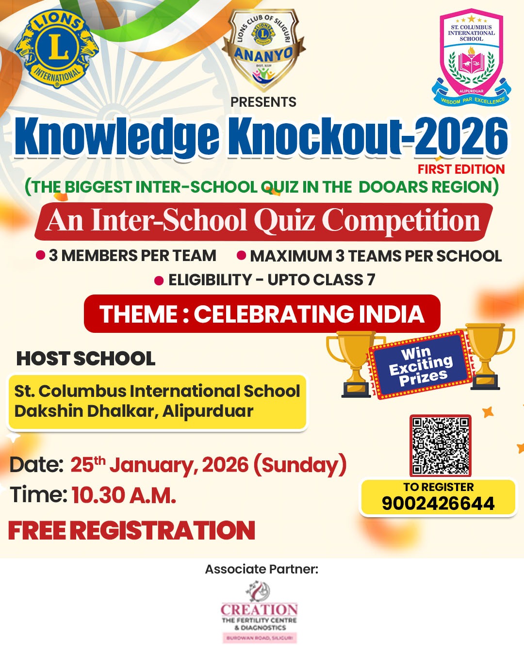 St. - 📣 CALLING ALL SCHOOLS ! 📣 🏆 Knowledge Knockout – 2026 is here ...