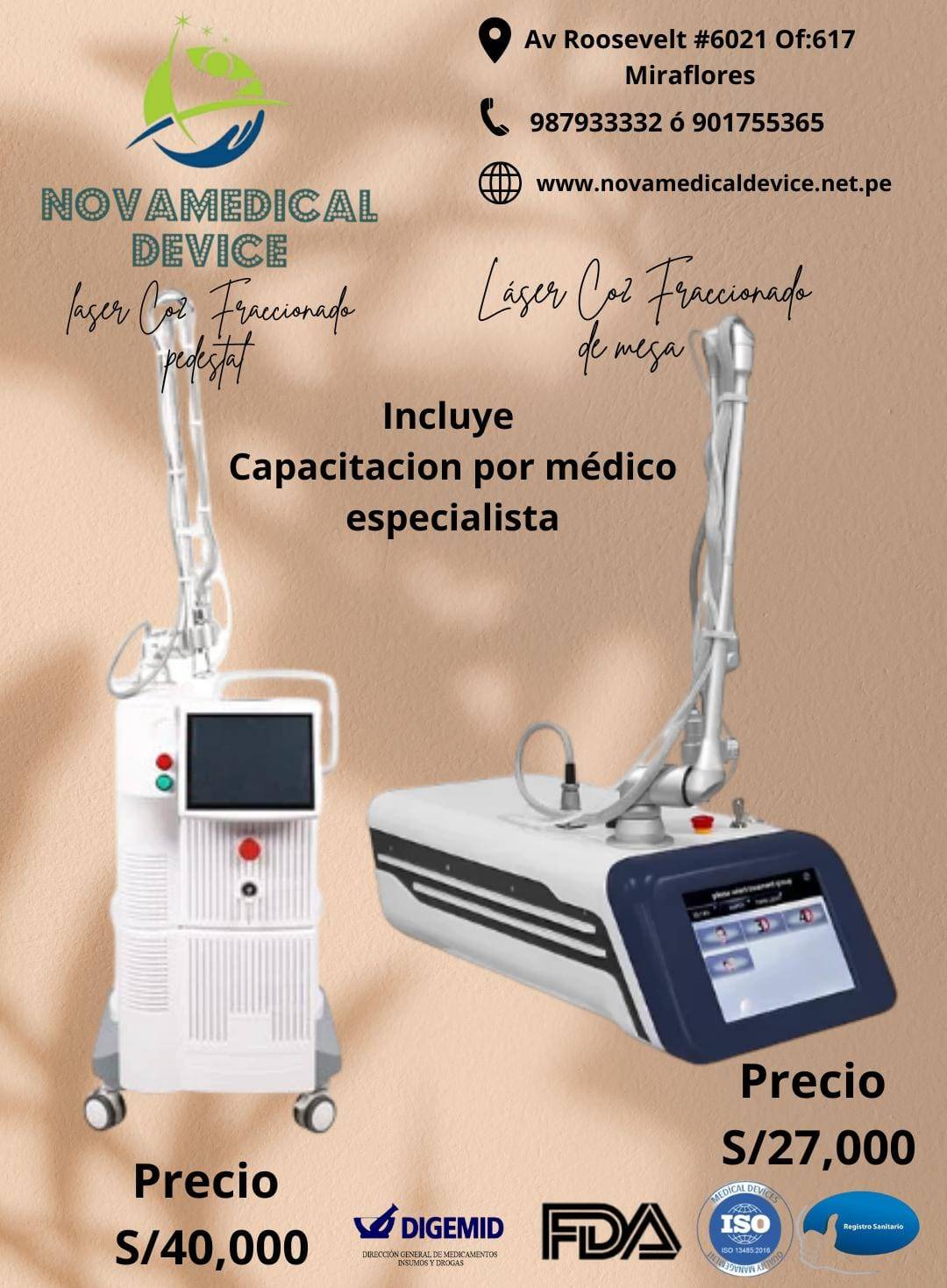 Novamedical Device Perú Aparatologia Spa | Lima