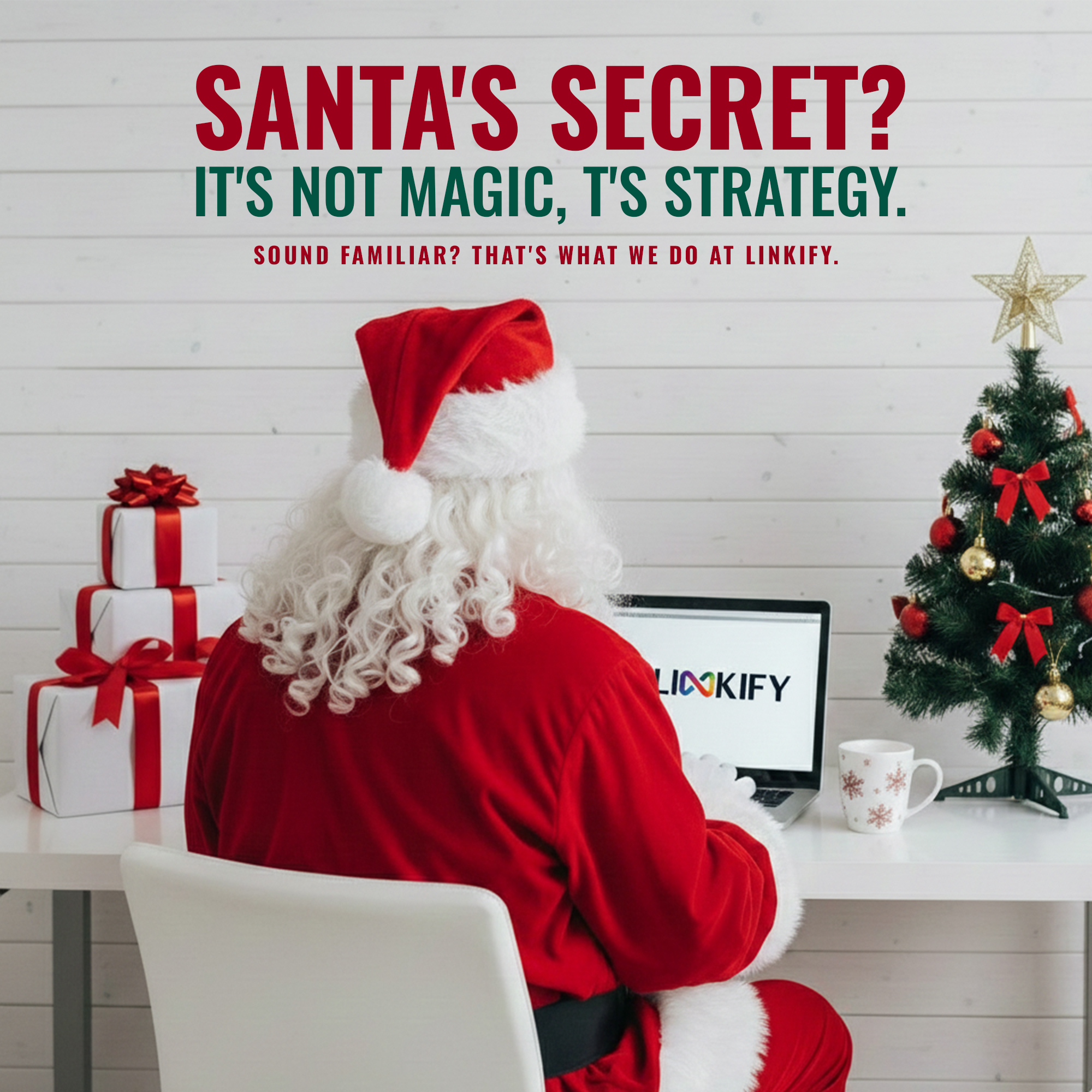 The Linkify - 🎅 Santa's Secret? Strategy Over Magic. 🎄 He knows his ...