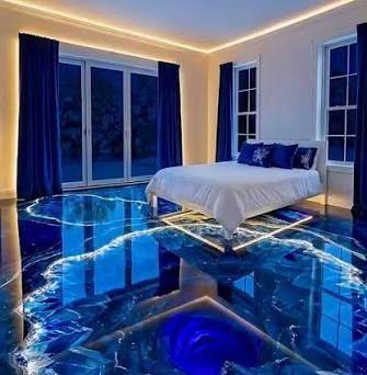 this epoxy floor transformation looks absolutely perfect #epoxyart # ...