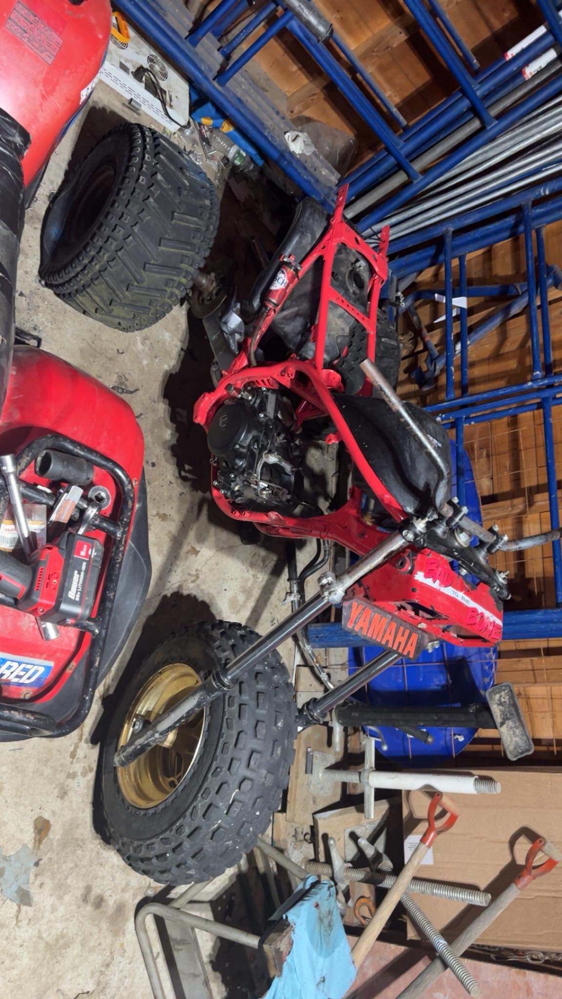 My 85 Yamaha tri-z astro conversion