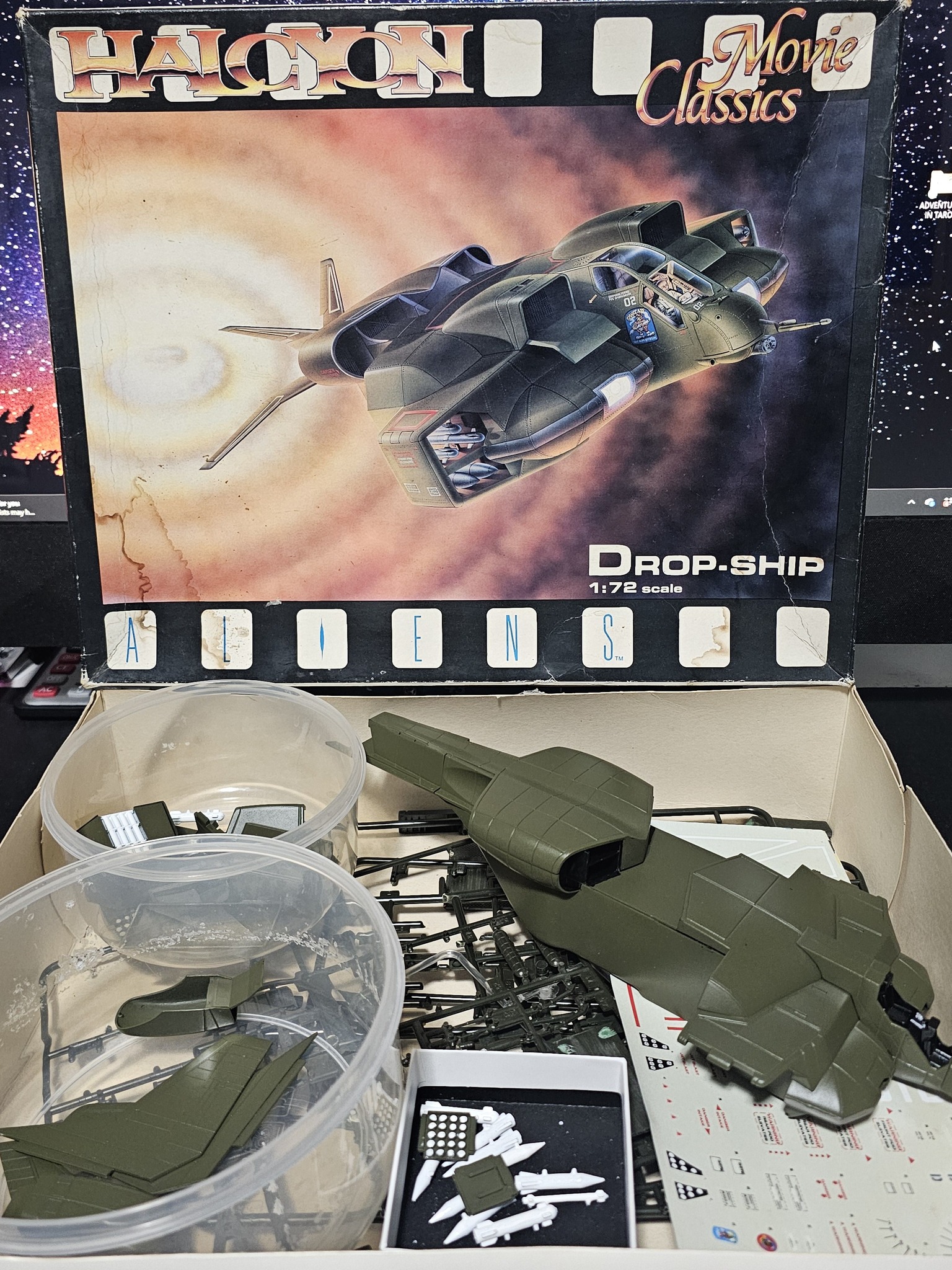 This is the old Halcyon 1/35 armored personal carrier for the