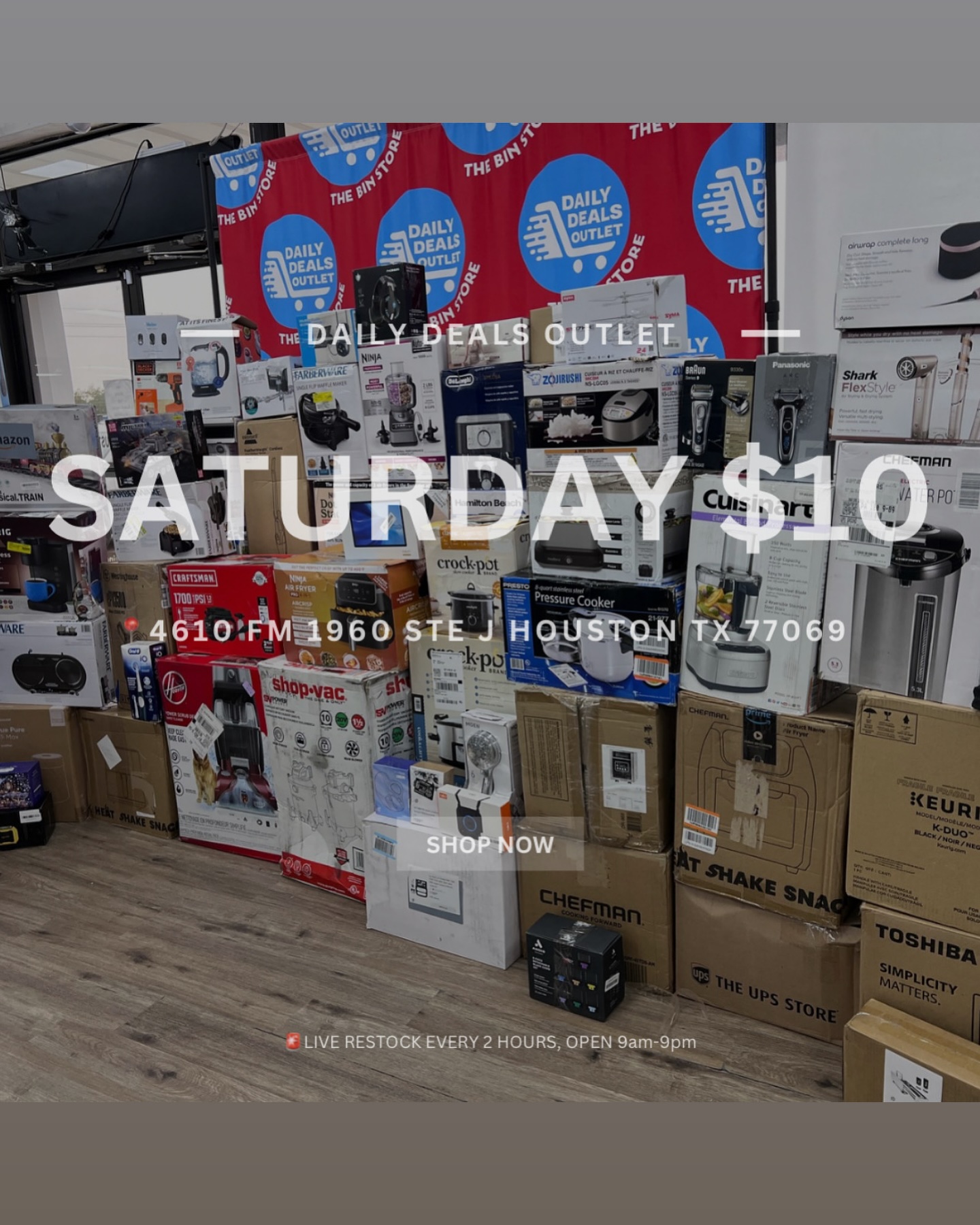 Daily Deals Outlet - the Bin Store | Houston TX