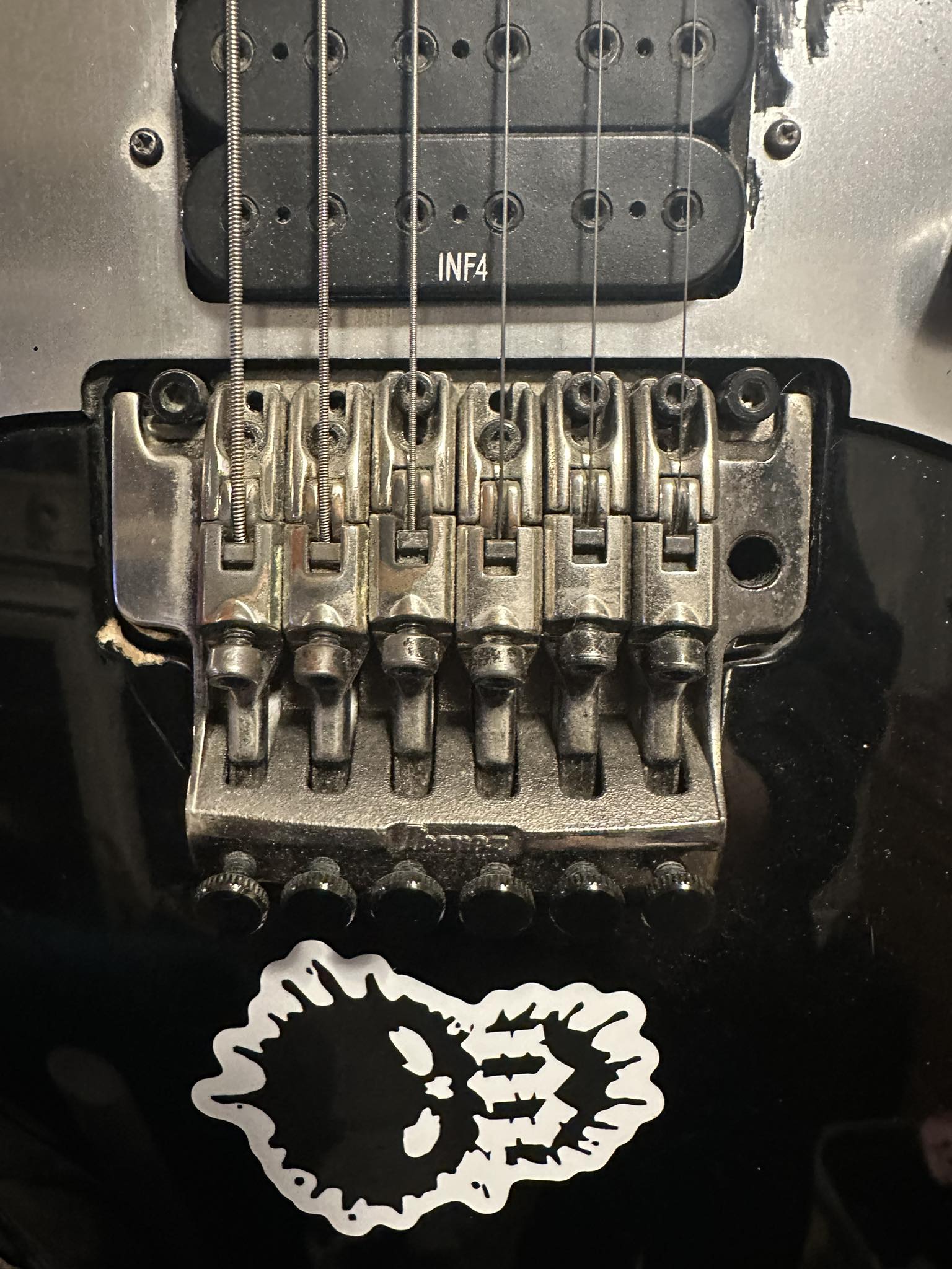Replacement tremolo arm for RG350DX and EX3700 models