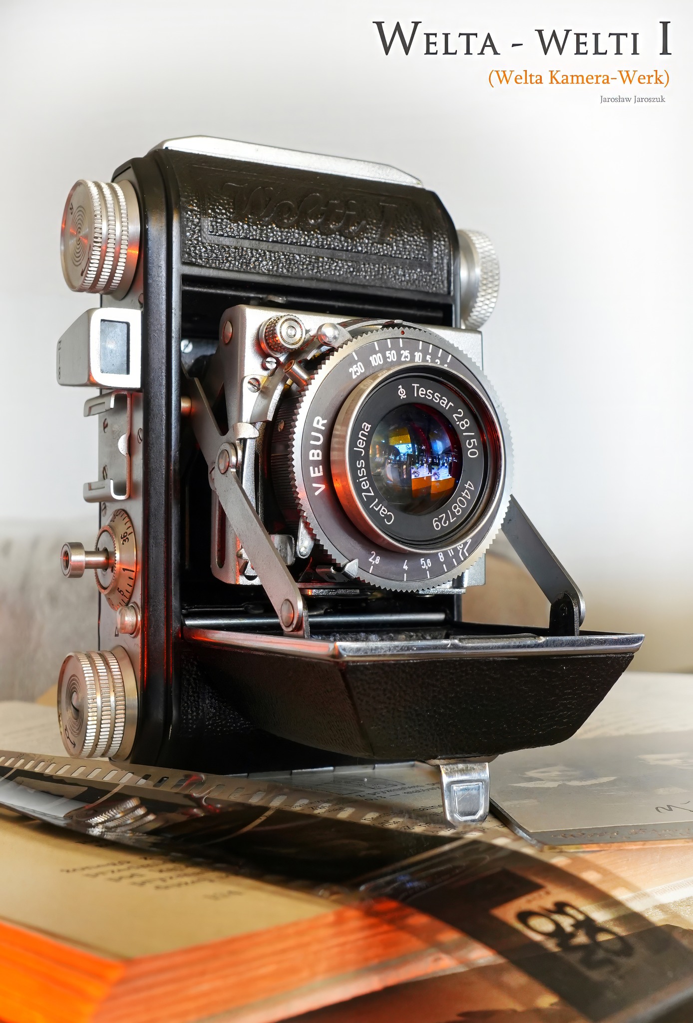 Welta Welti 1 German 35mm camera with Meyer Trioplan lens