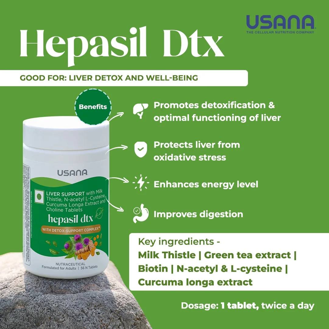 USANA - Revitalize your liver with Hepasil DTX by USANA