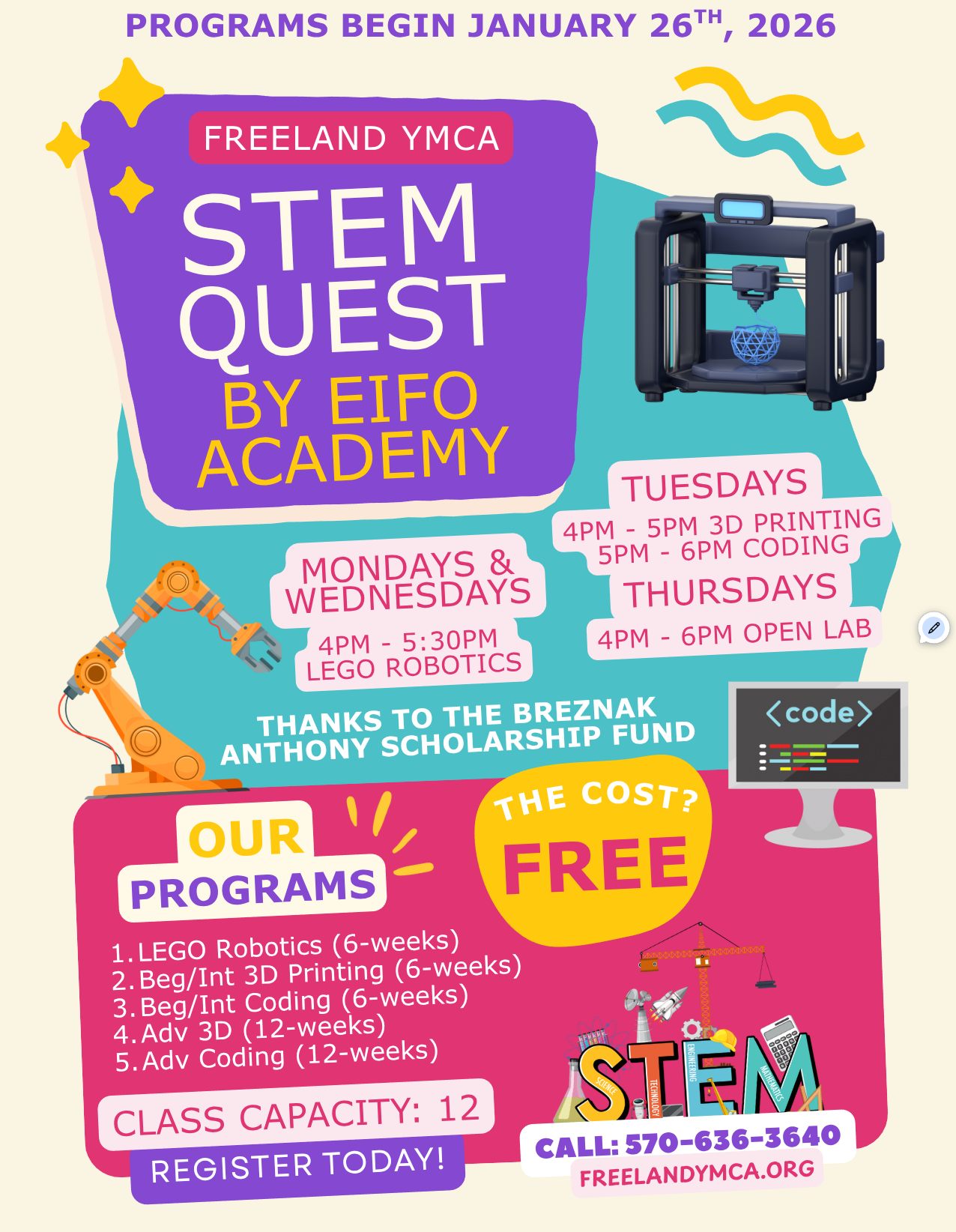 Freeland Ymca - We’re excited to announce the return of... | Facebook