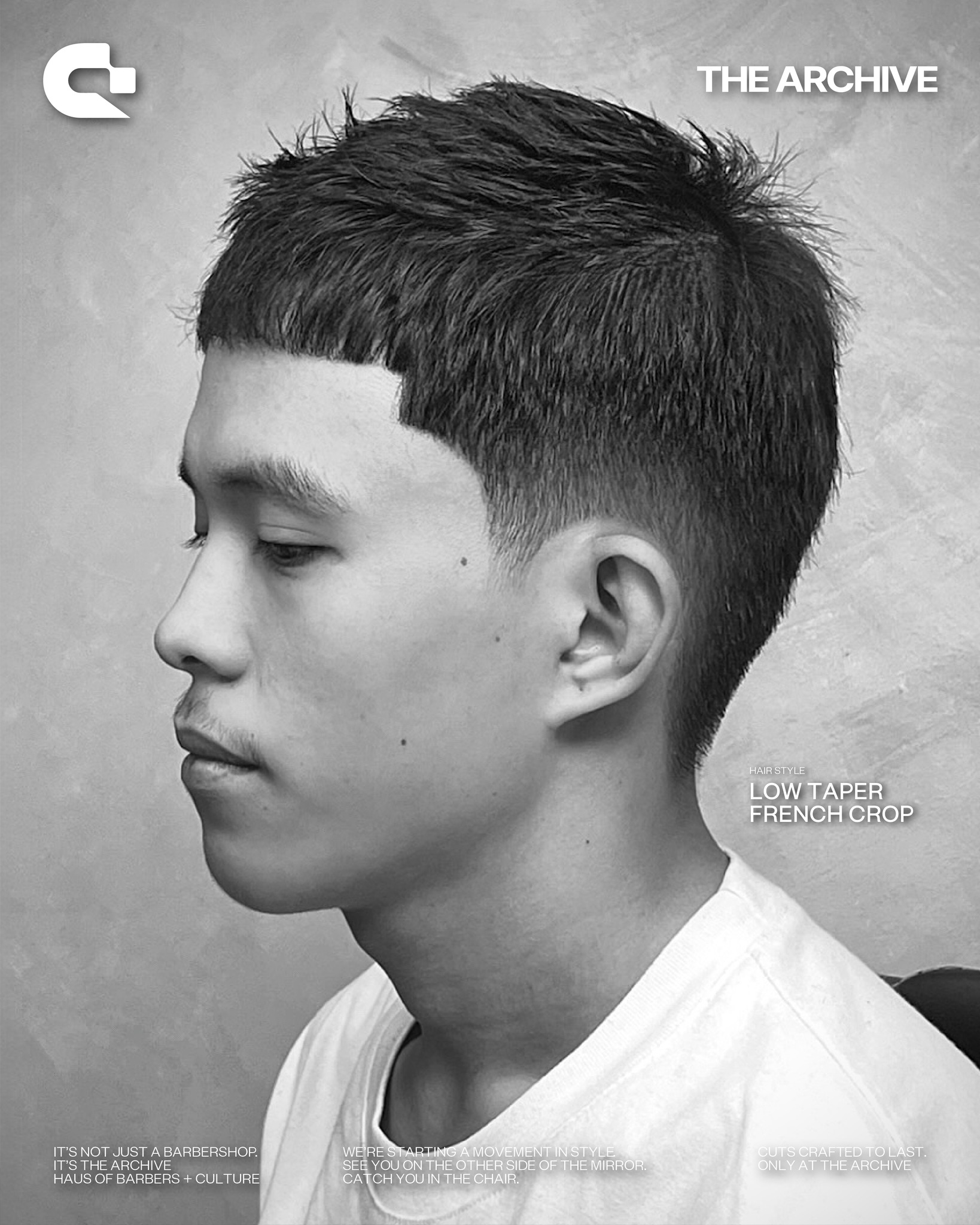Low Taper French Crop. One of those cuts that doesn