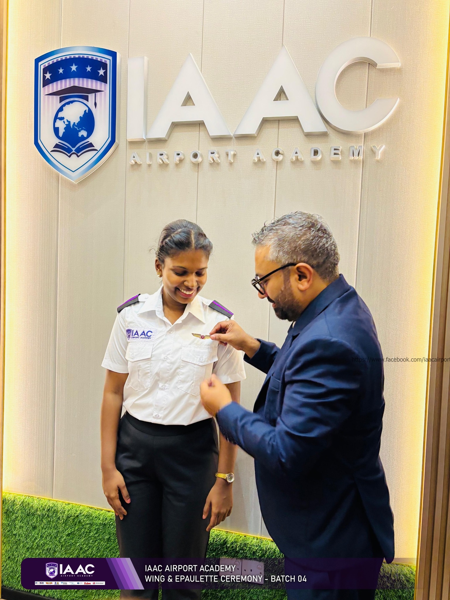 IAAC - #Wings_&_Epaulettes_Ceremony_Batch 04! ️ A proud moment at IAAC ...