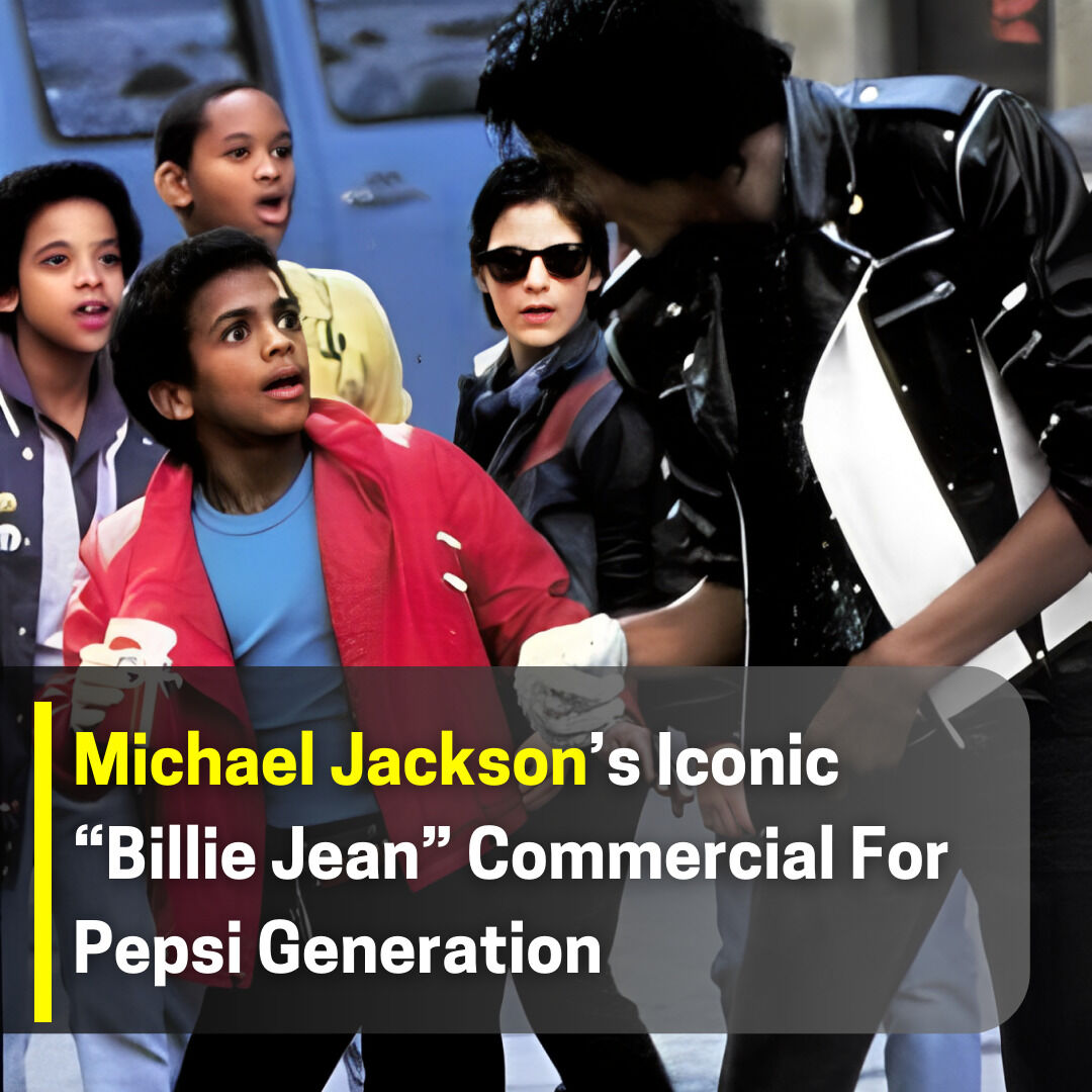 Pepsi's 1984 Michael Jackson commercial