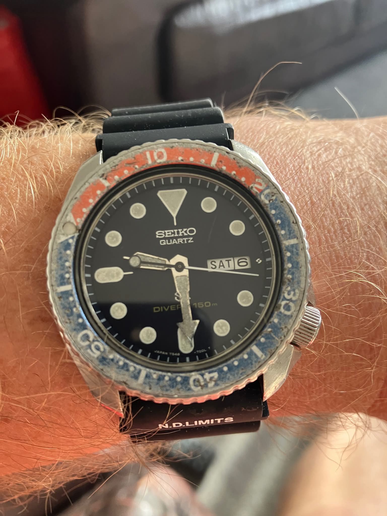 Vintage Seiko Silverwave watch from January 1980 restored