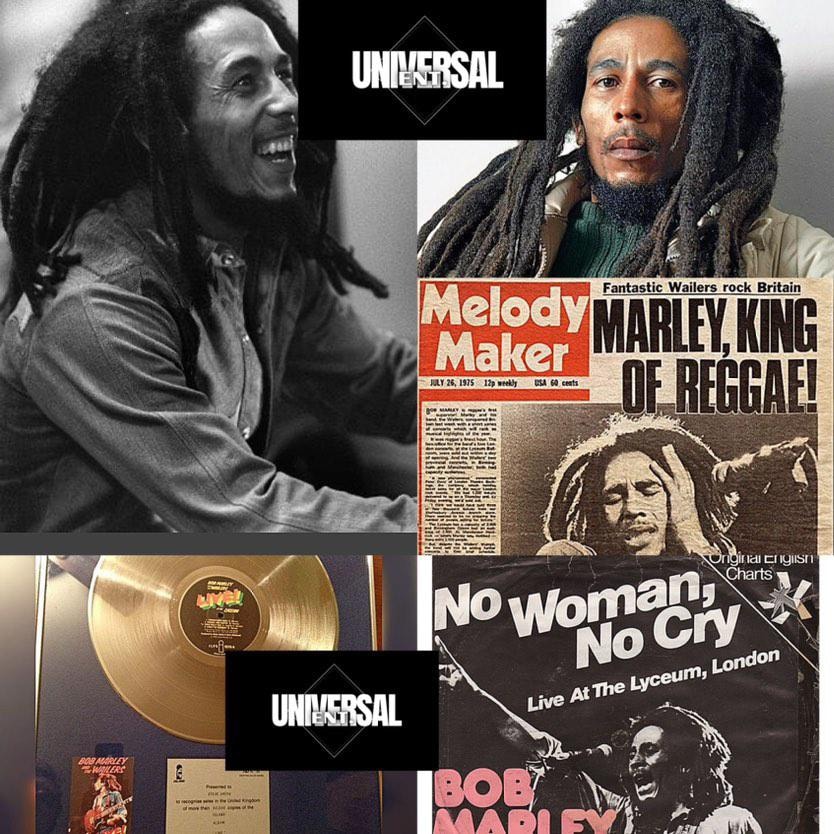 OTD in 1975 Bob Marley performed at The Lyceum, London on his