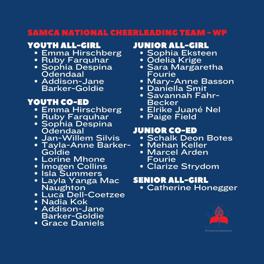 In... - Western Province Majorettes & Cheerleading Association
