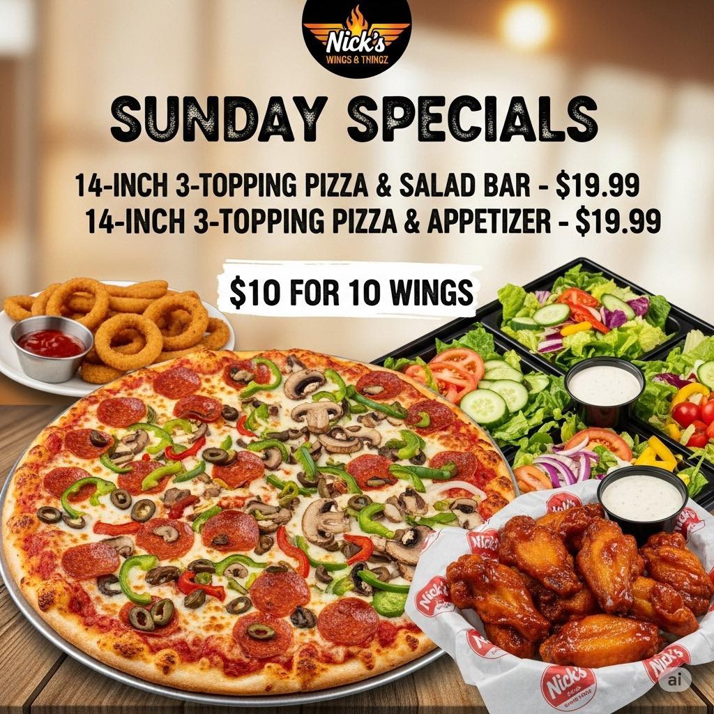 Nicks Wings & Thingz Bar & Grill | Lexington TN