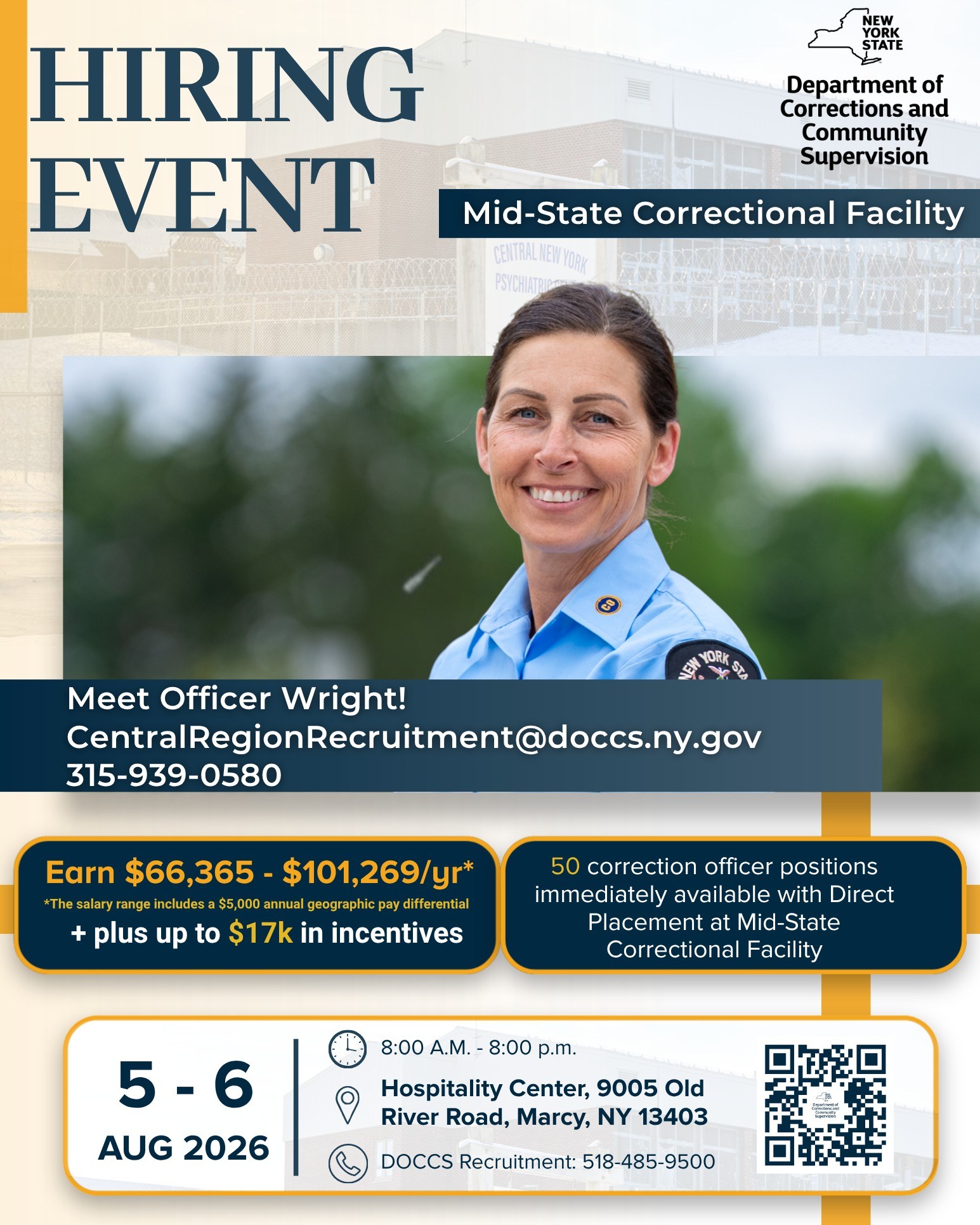 NYS Department of Corrections and Community Supervision | Albany NY