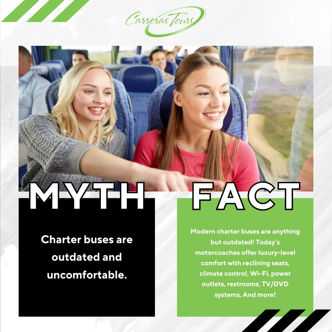 Carreras - 🚍 Think Charter Buses Are Outdated? Think Again! If you’re ...