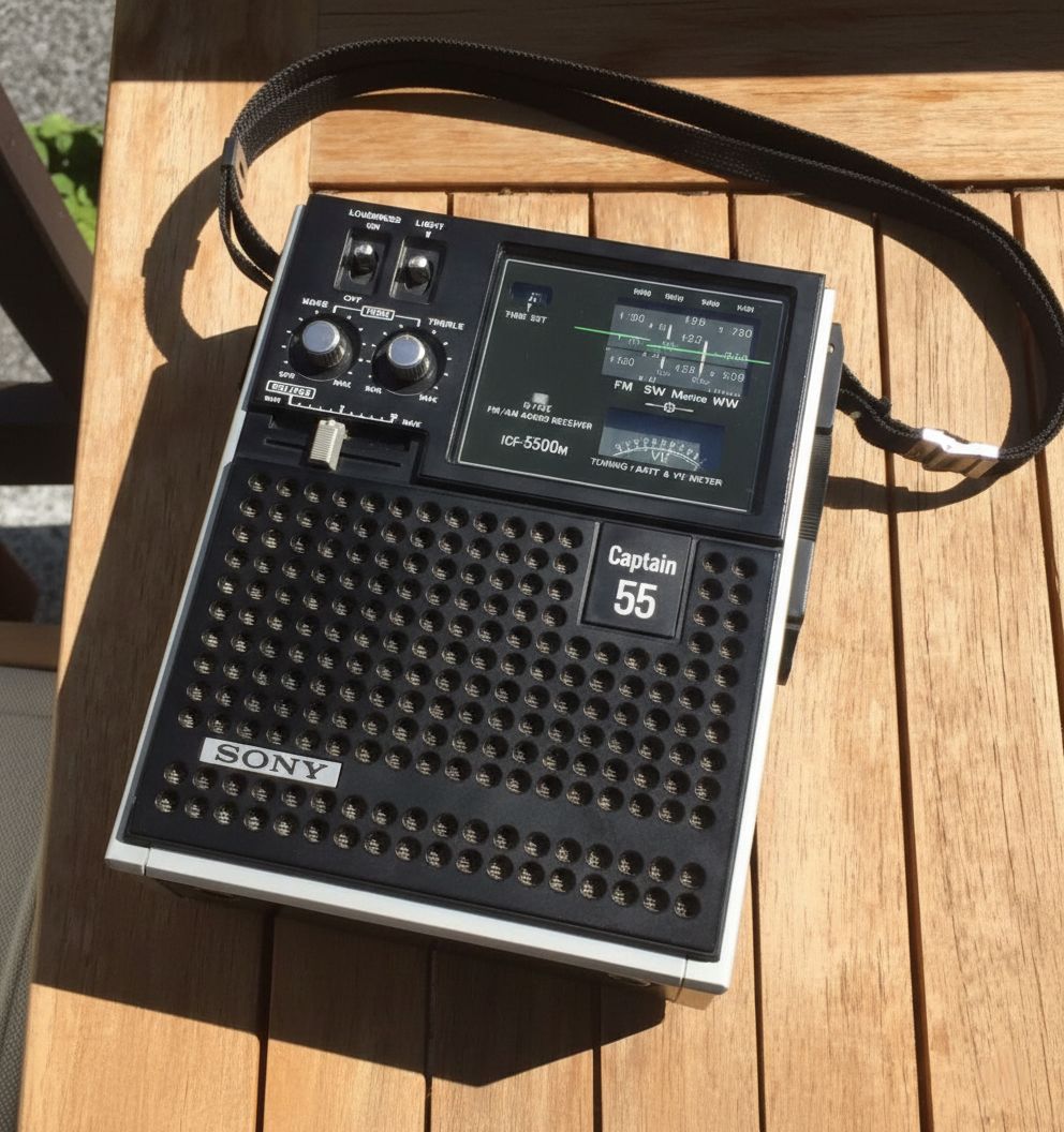 Sony FM/AM 5 band receiver ICF-5800