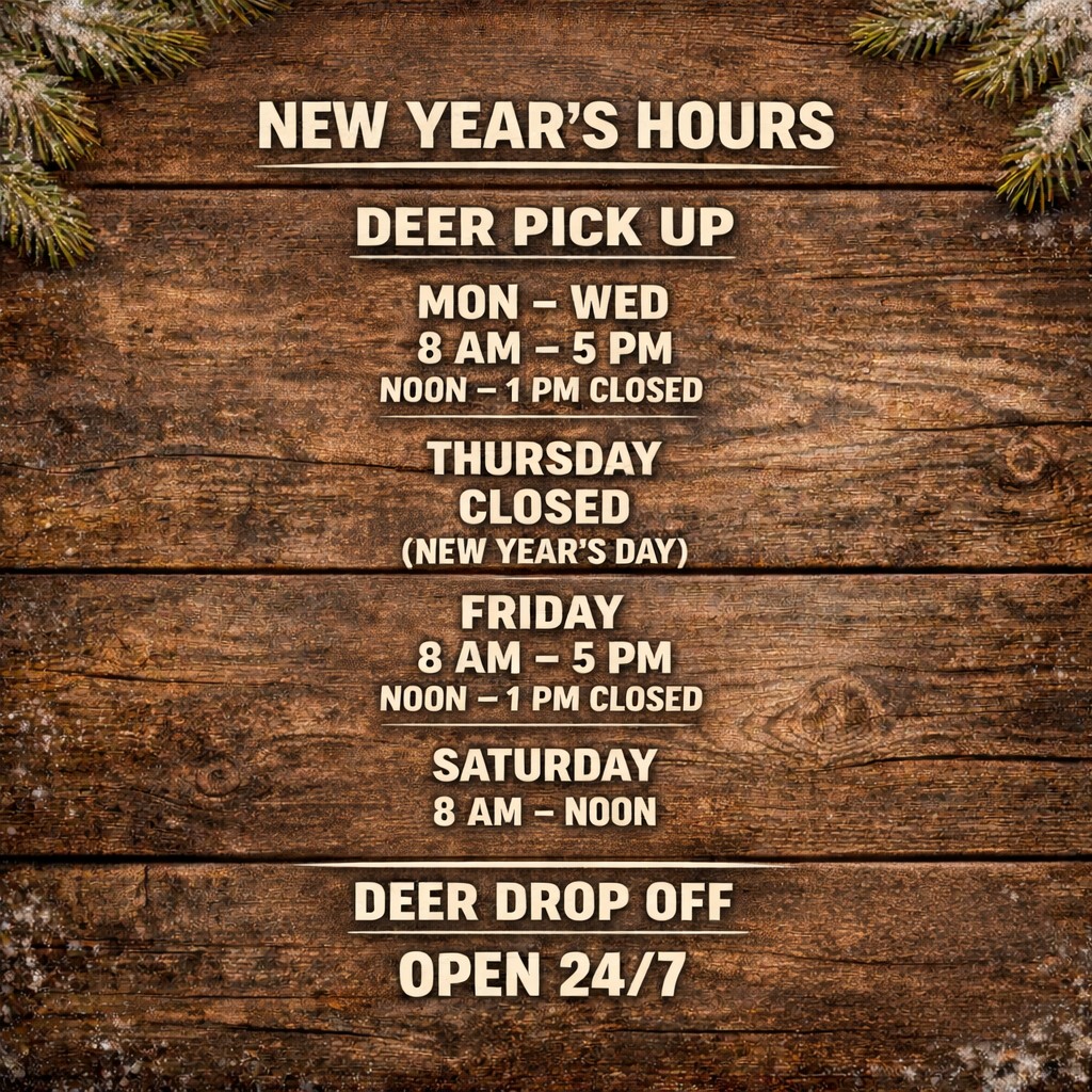 Bois D'Arc Heads Deer Processing
