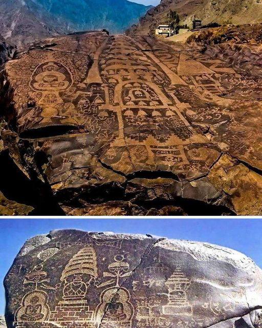 Digging - The Enduring Rock Carvings of Pakistan: A Blend of History ...