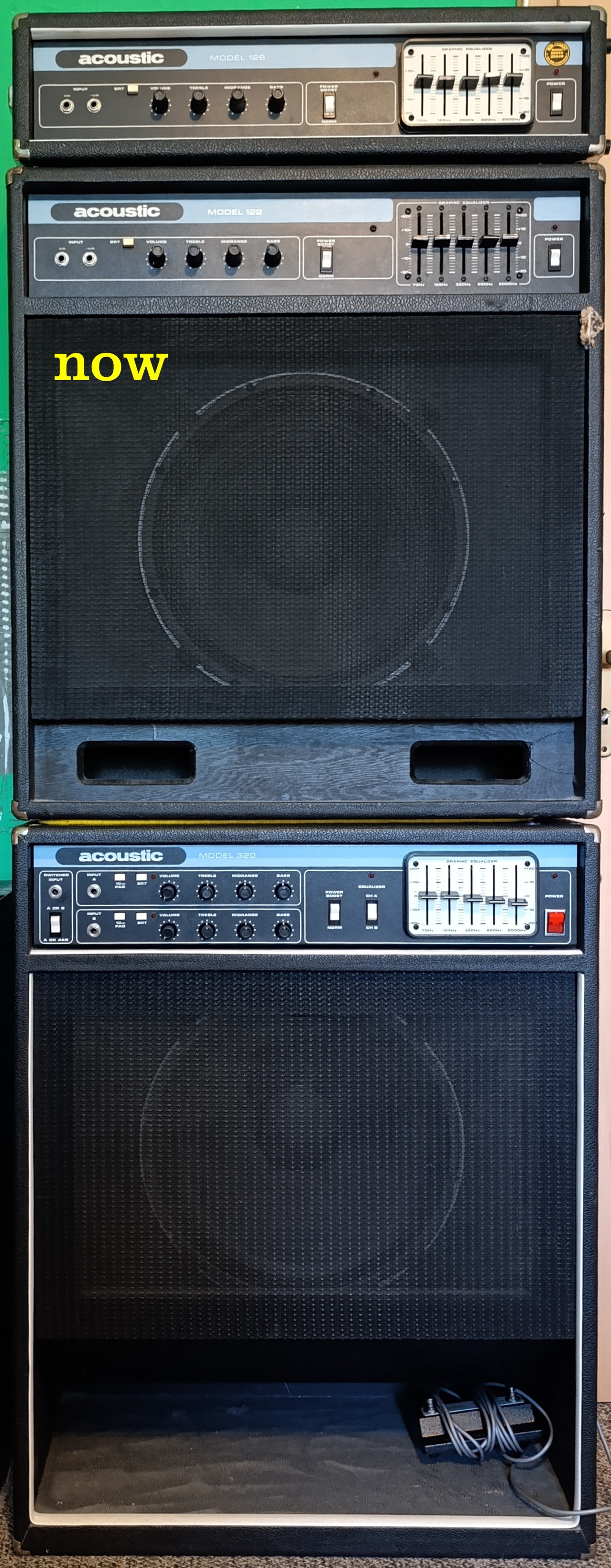 Acoustic model 126 amp tone and quality discussion