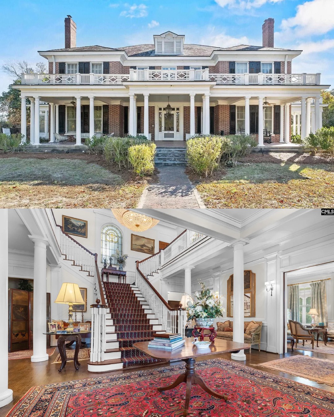 Old - Check out the staircase! C. 1918 Colonial Revival in South ...