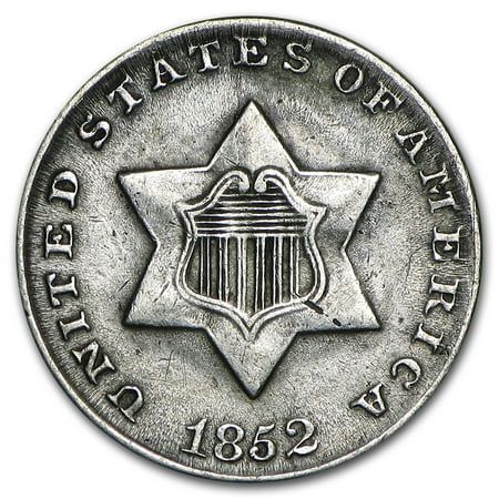 The 1852 Three Cent Silver is a historic United States coin and