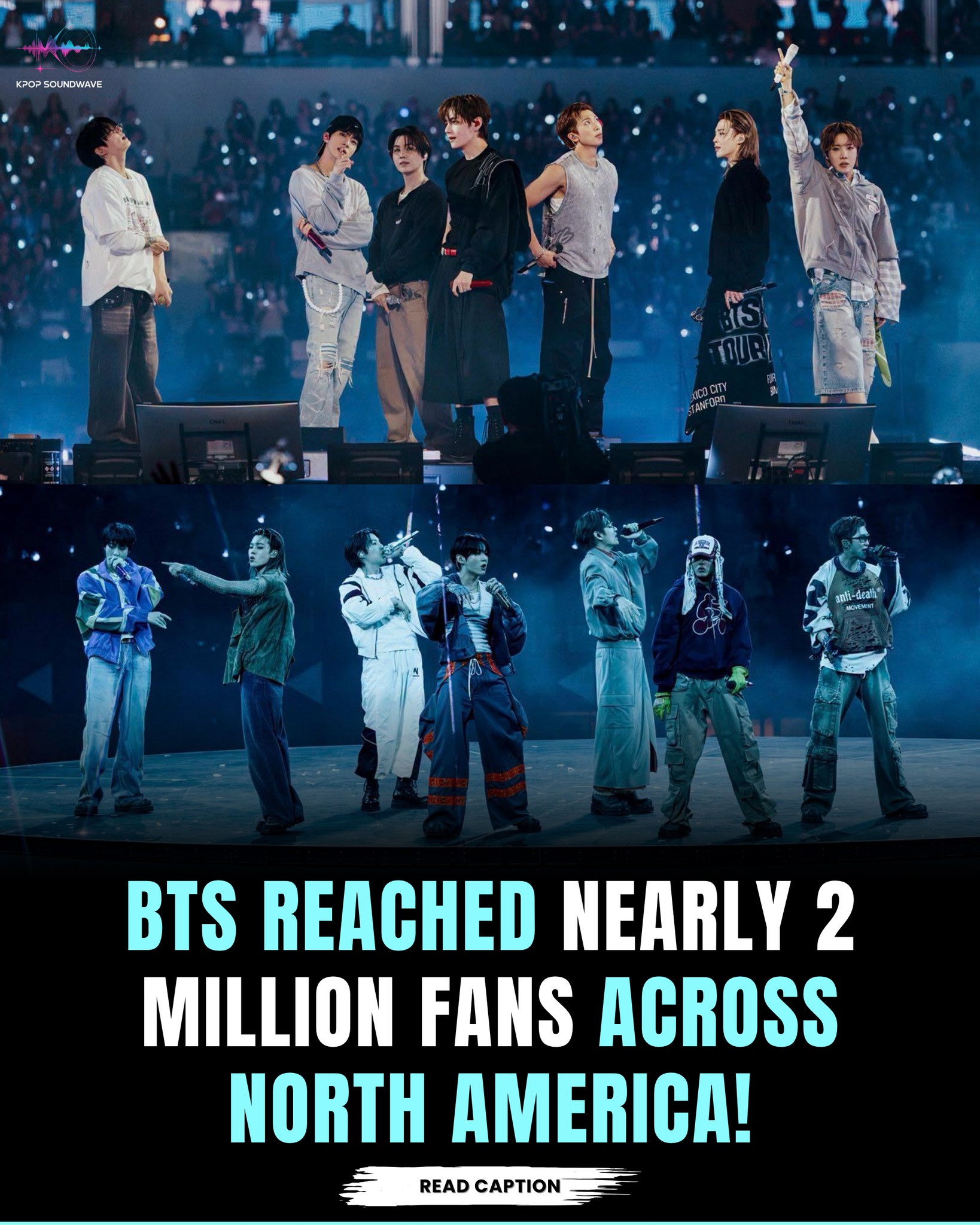 BTS has officially wrapped up the North American leg of their
