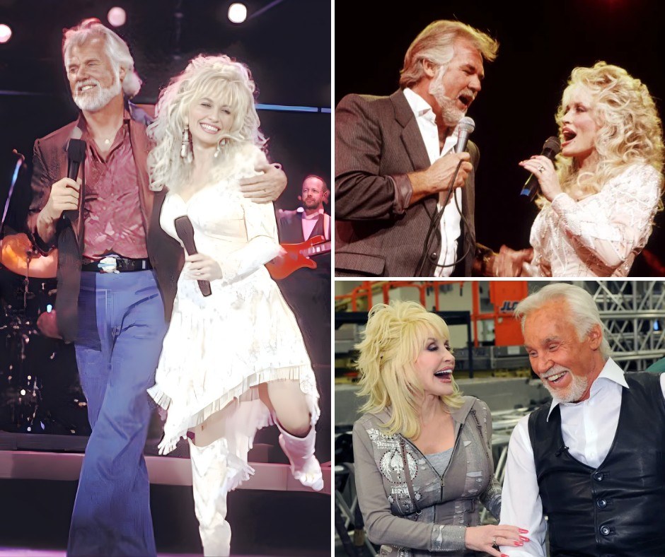 Dogs - Kenny Rogers and Dolly Parton reunited on stage to perform their