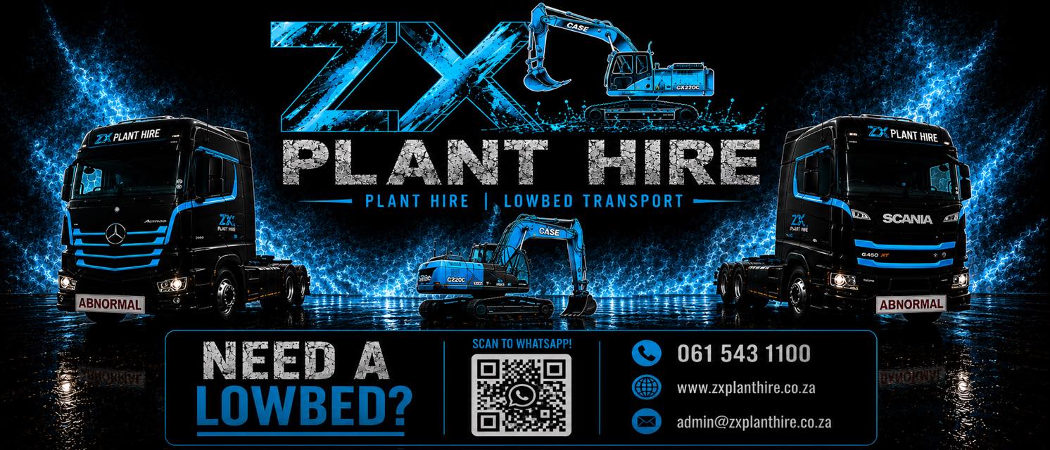 ZX Plant Hire | Rustenburg